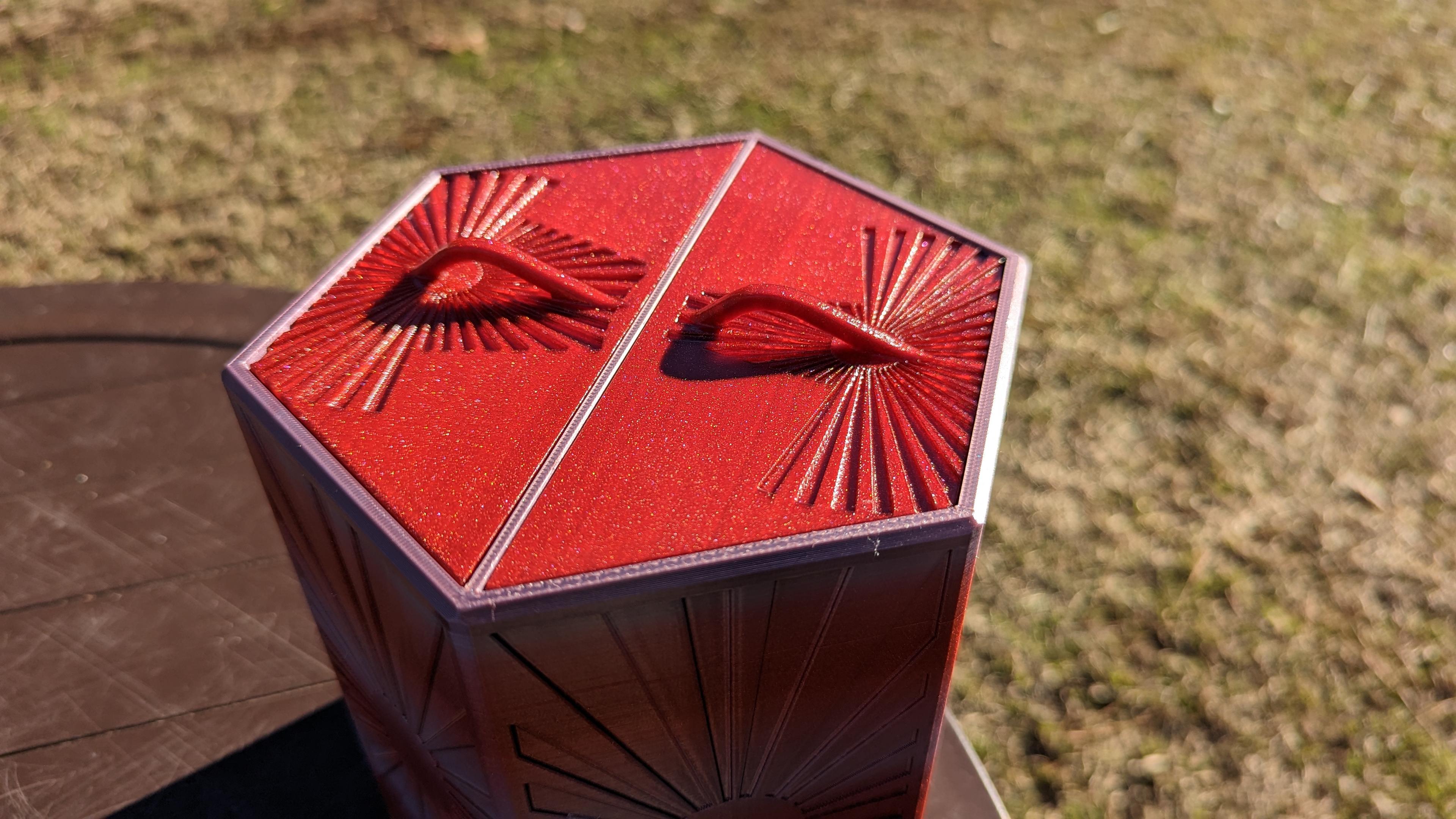 Rising Sun Box  3d model