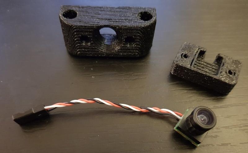 FPV Camera Mount Traxxas VXL 3d model