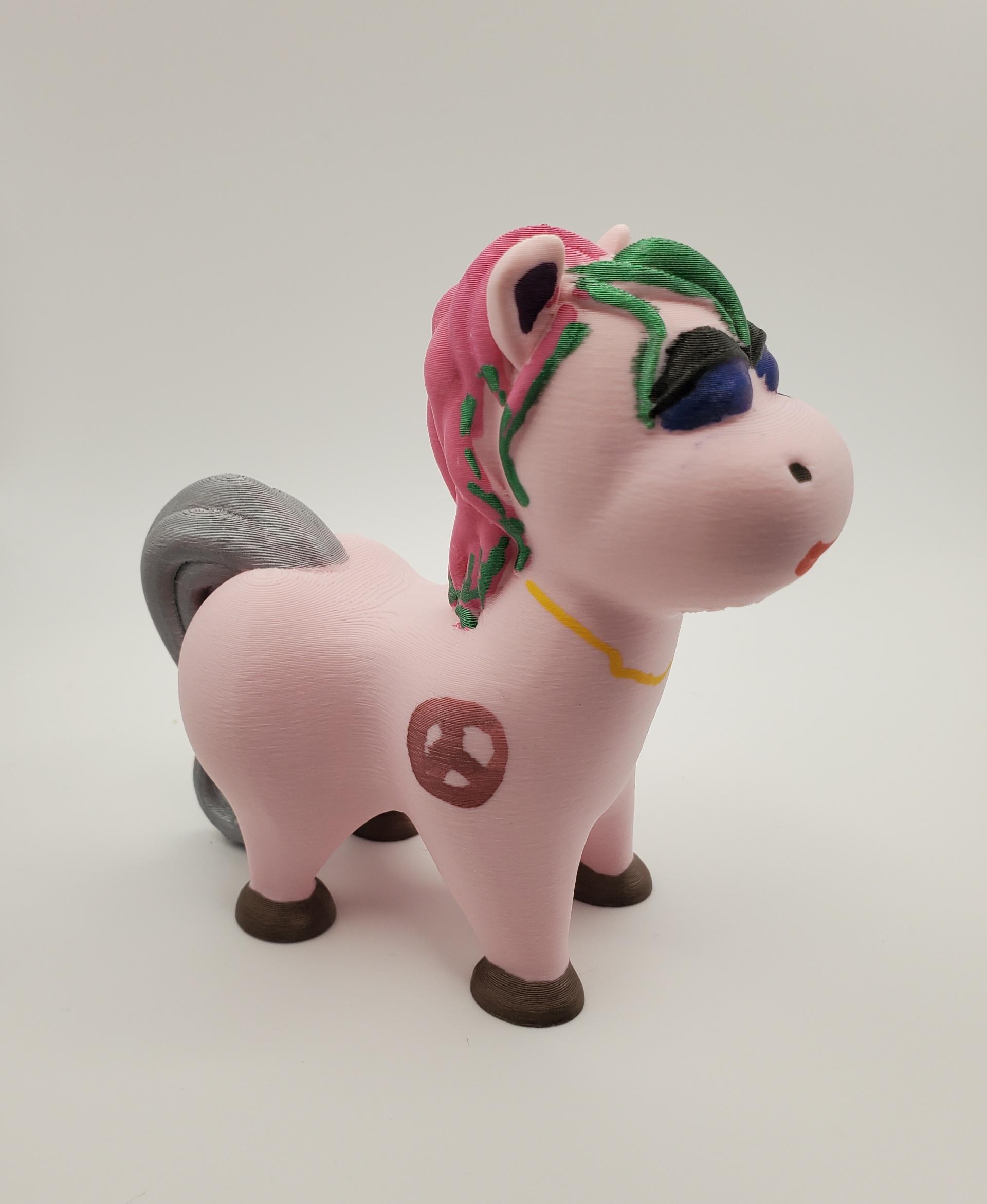 Pony / Horse - many tricks with this pony - 3d model