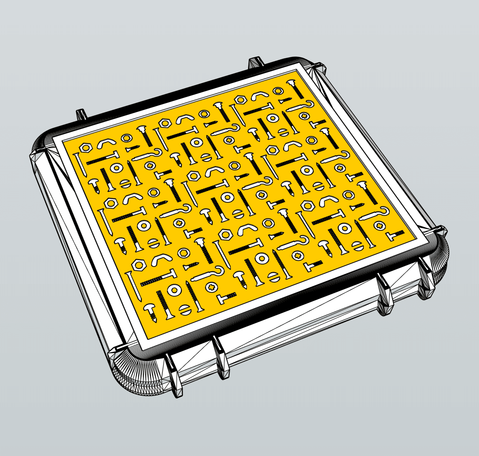 Hardware Box Remix 3d model