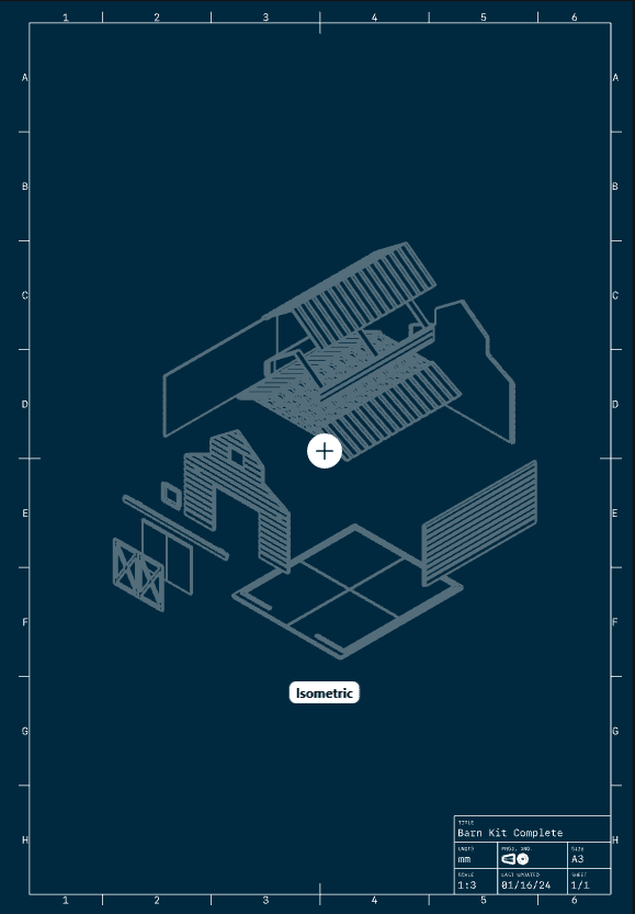 Scale Barn print kit 3d model