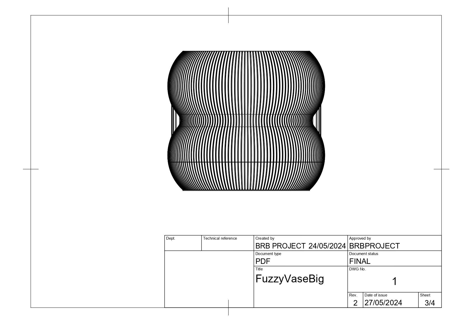 Fuzzy Vase 3d model