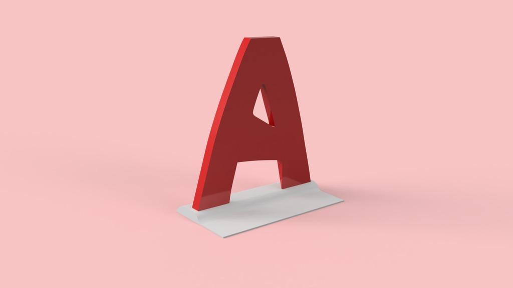 Autocad Bookend 3d model