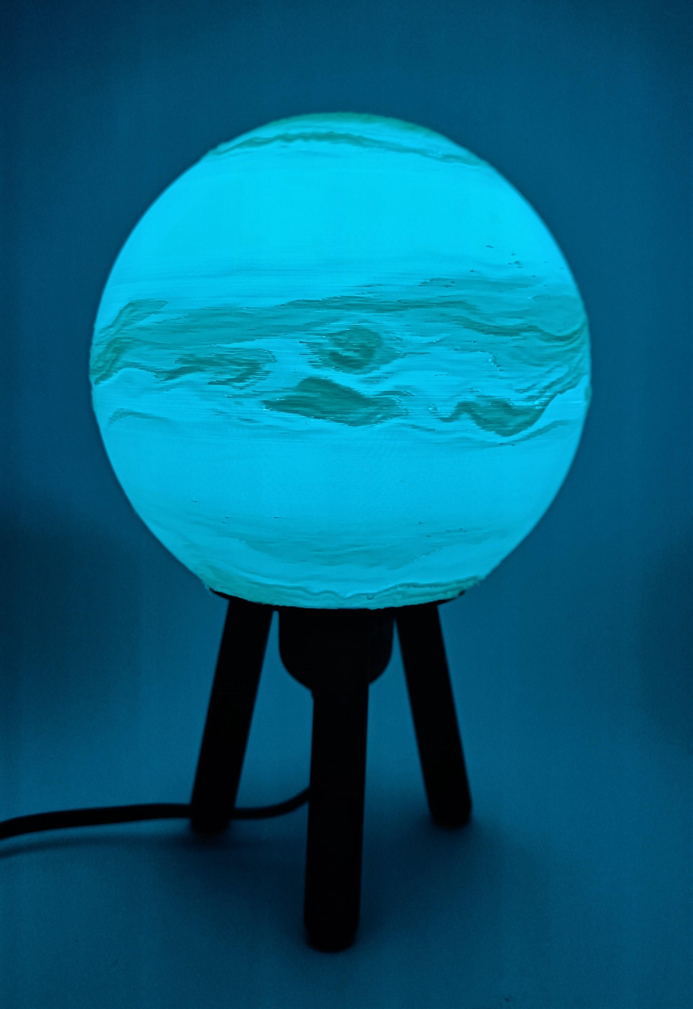 Hybrid Hanging/Desk Neptune Lamp 3d model