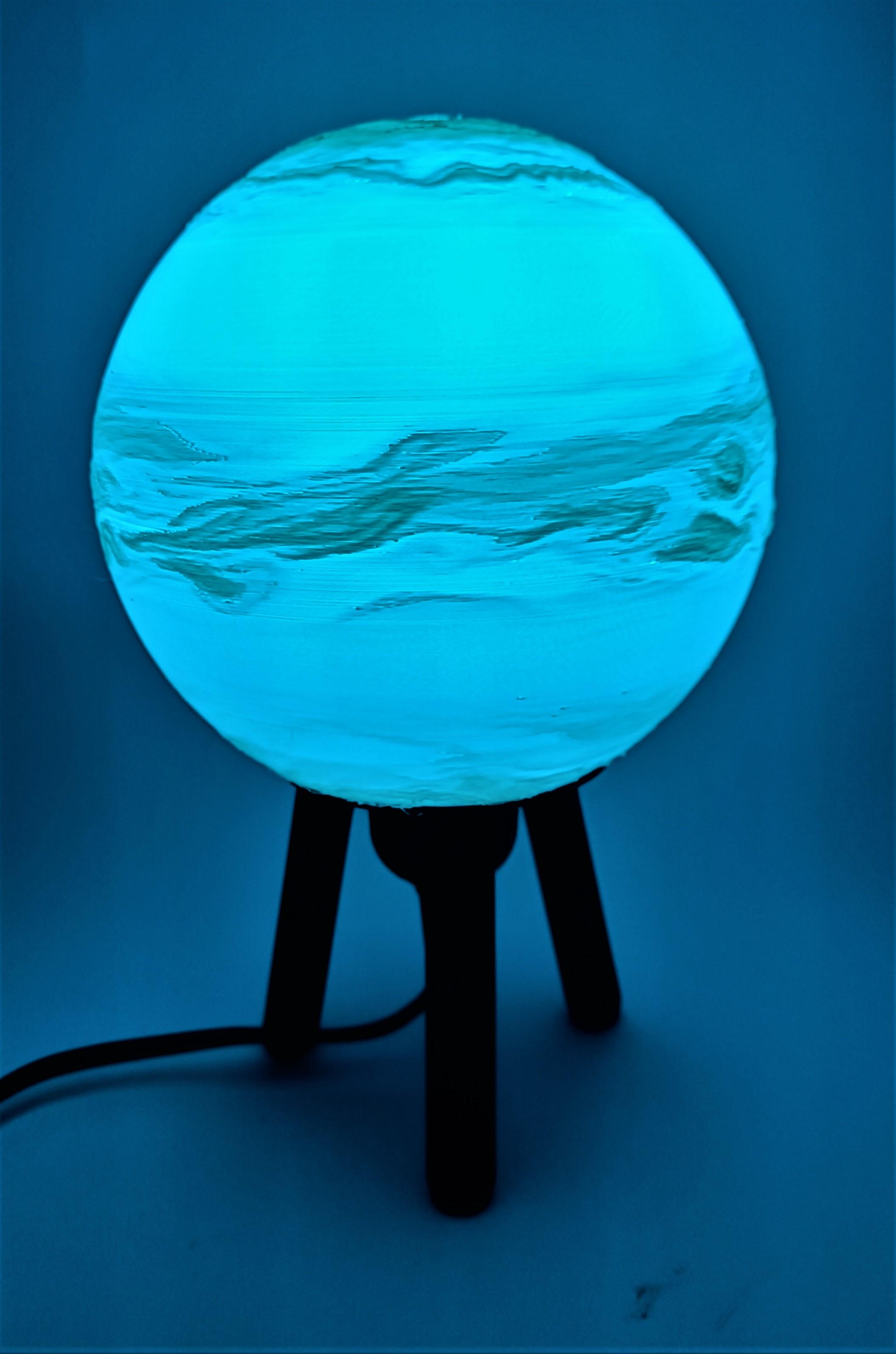 Hybrid Hanging/Desk Neptune Lamp 3d model