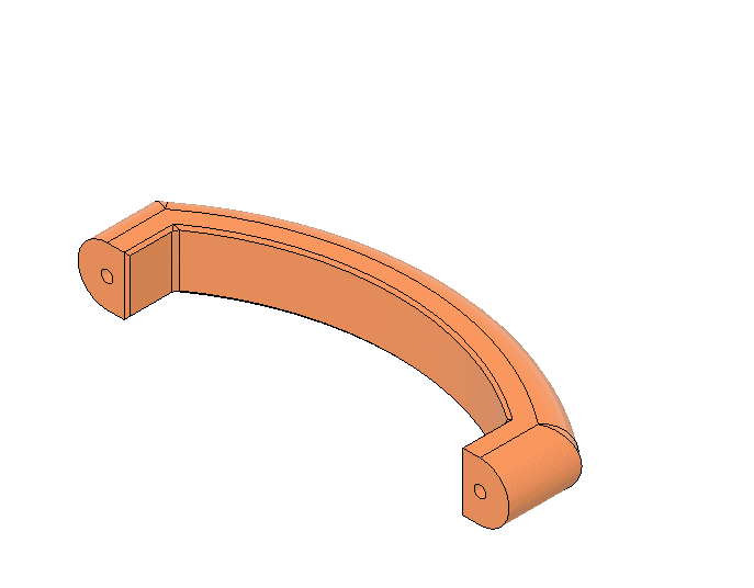 kitchen handle.obj 3d model