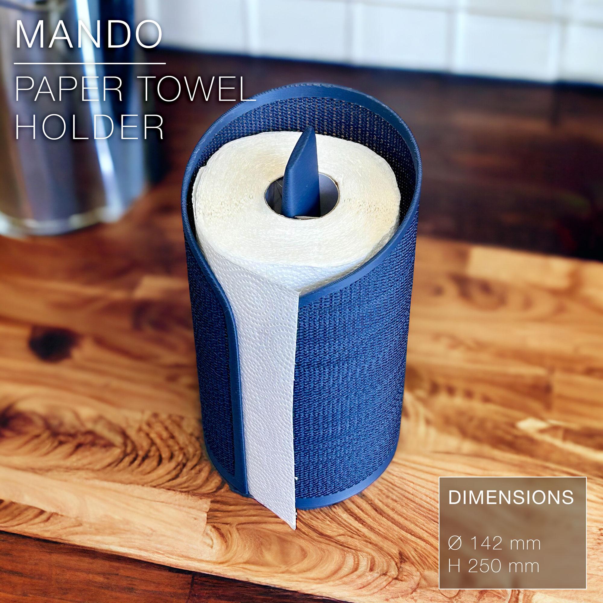 MANDO  |  paper towel roll holder 3d model