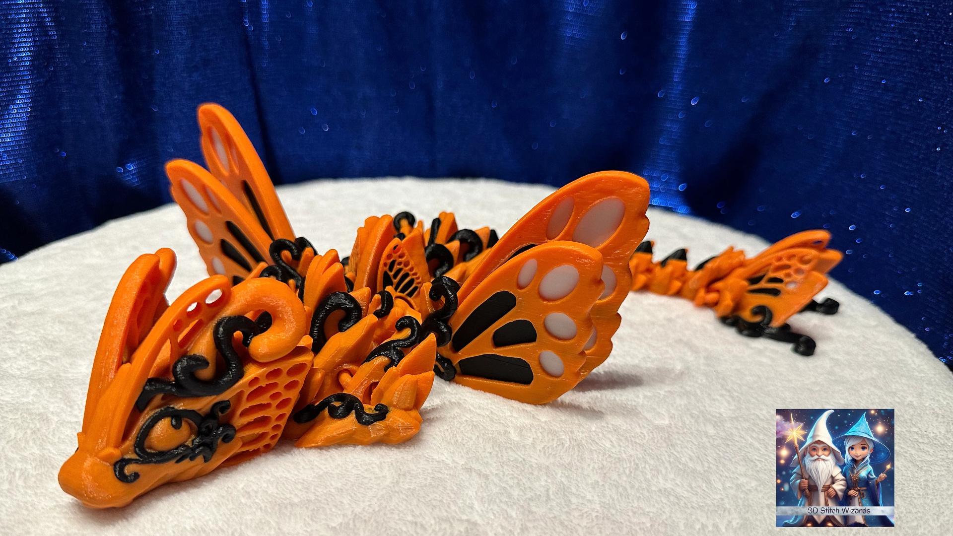 Baby Butterfly Dragon 3d model