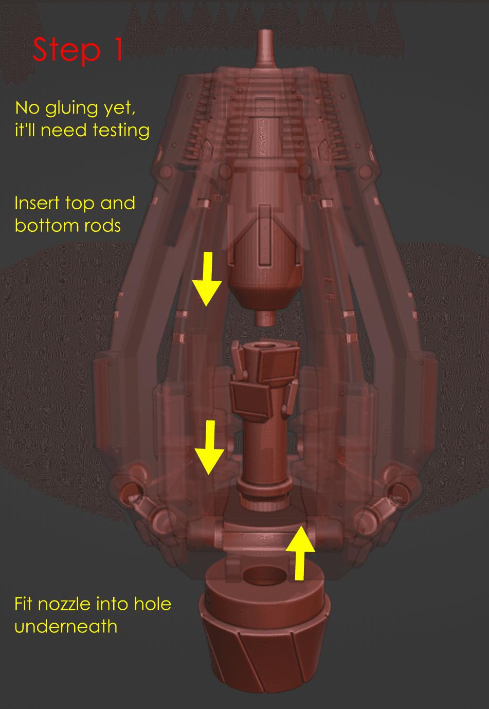 Orbital Drop Pod 3d model