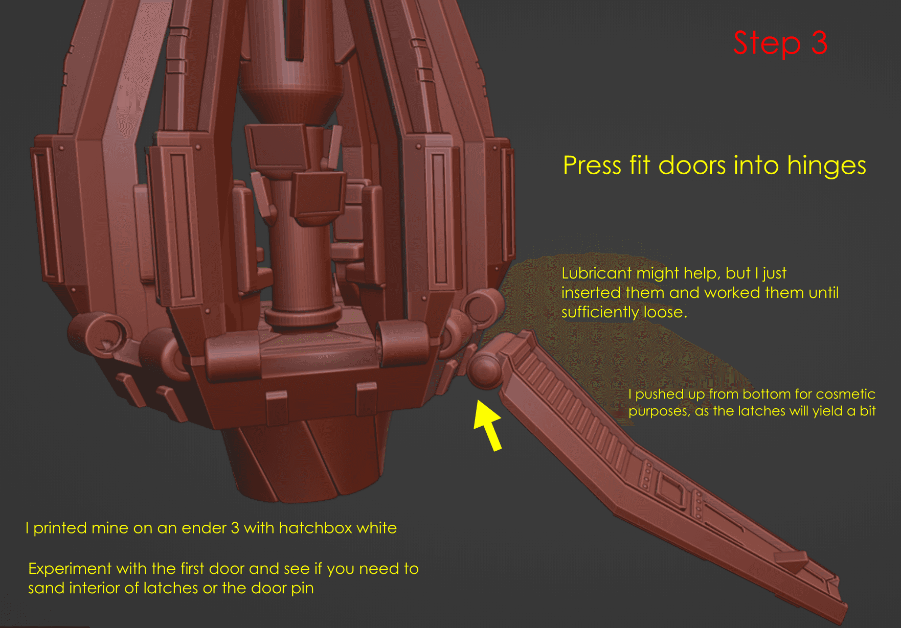 Orbital Drop Pod 3d model