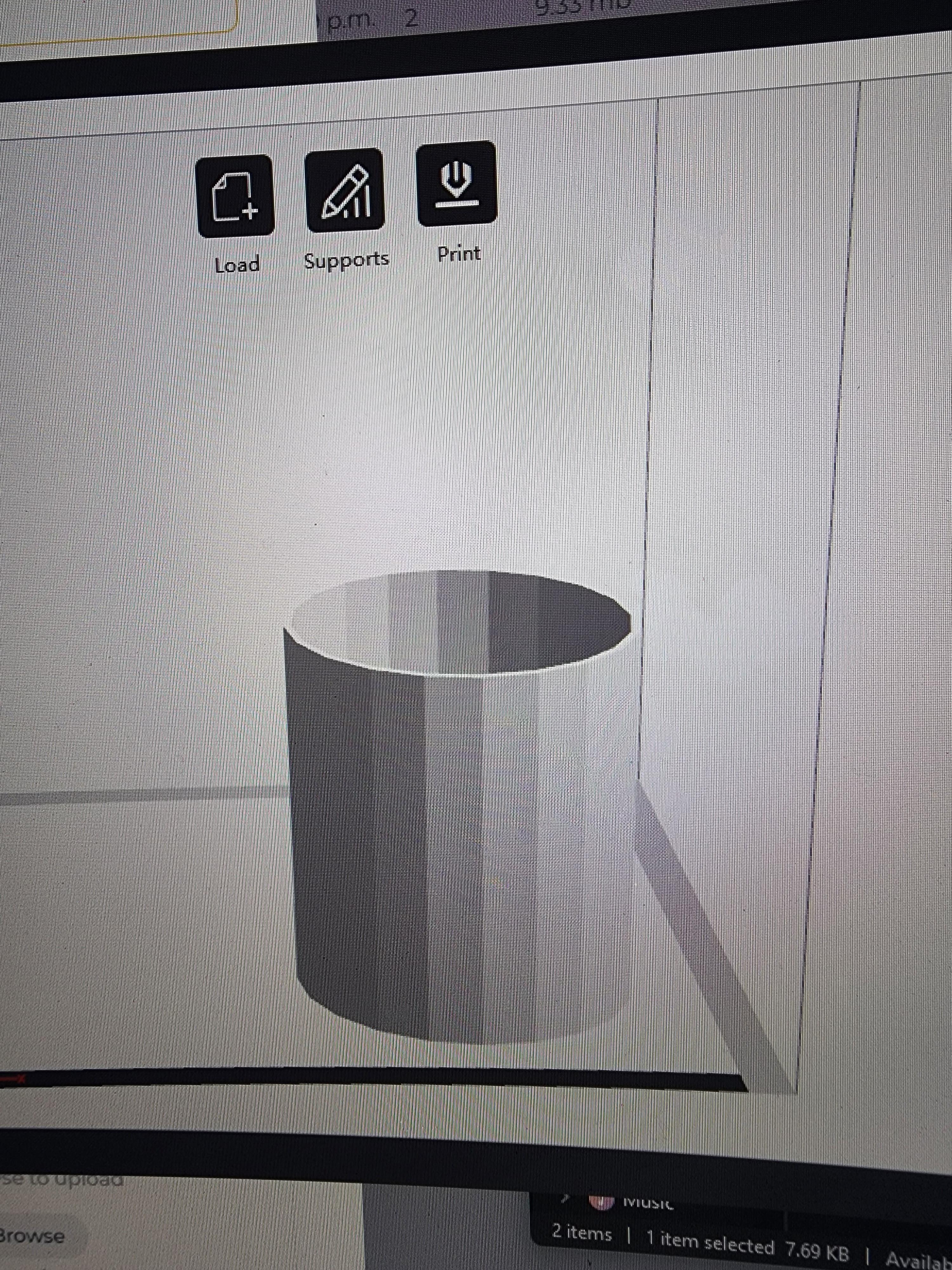 Butt Bucket 3d model