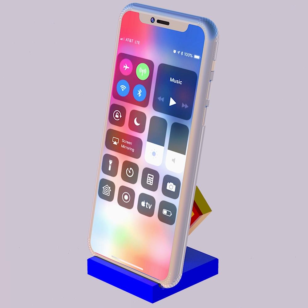 Superman Phone Holder 3d model