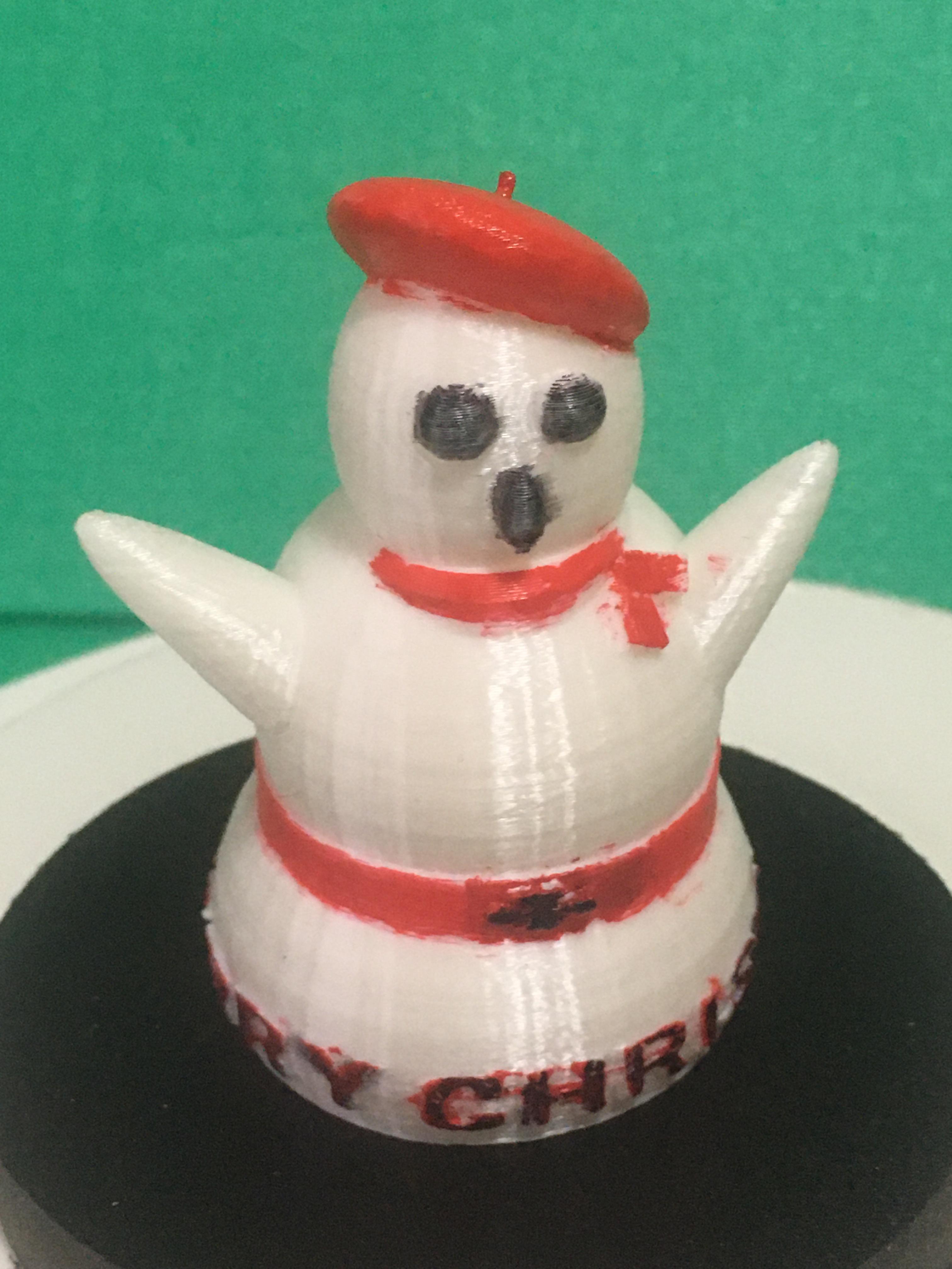 snowman (2).stl 3d model