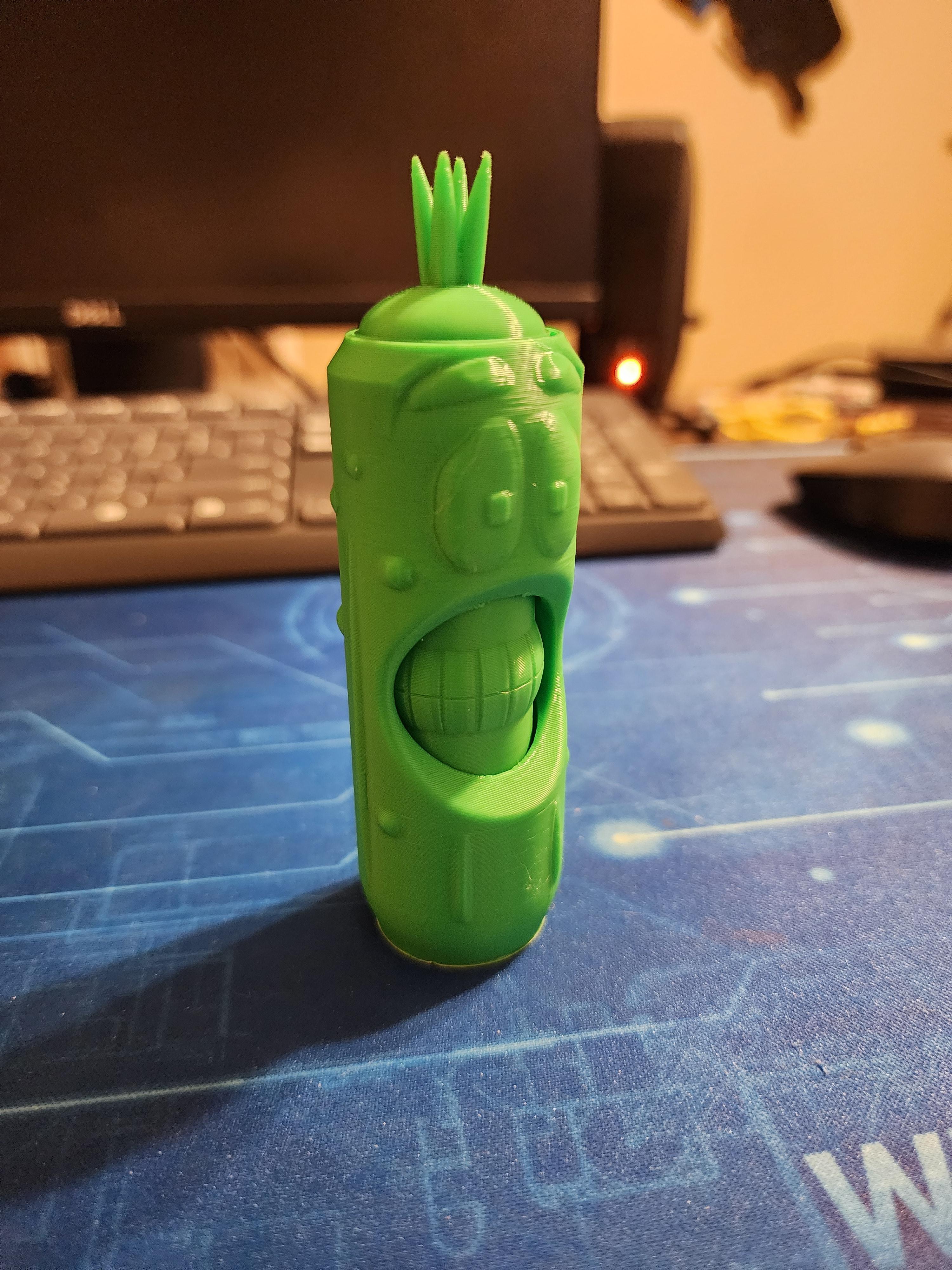 Fidget Face Paul The Pickle 3d model