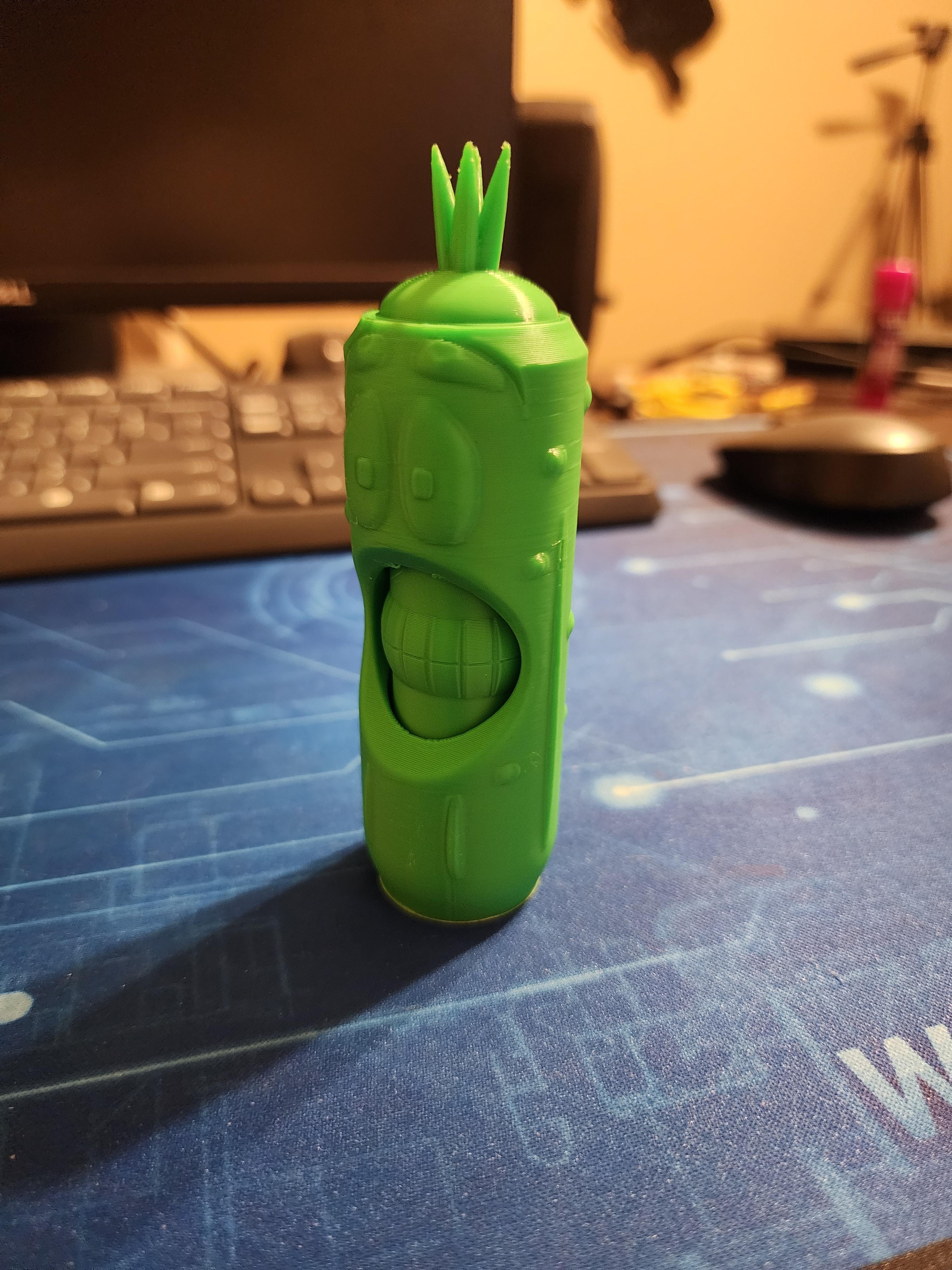 Fidget Face Paul The Pickle 3d model