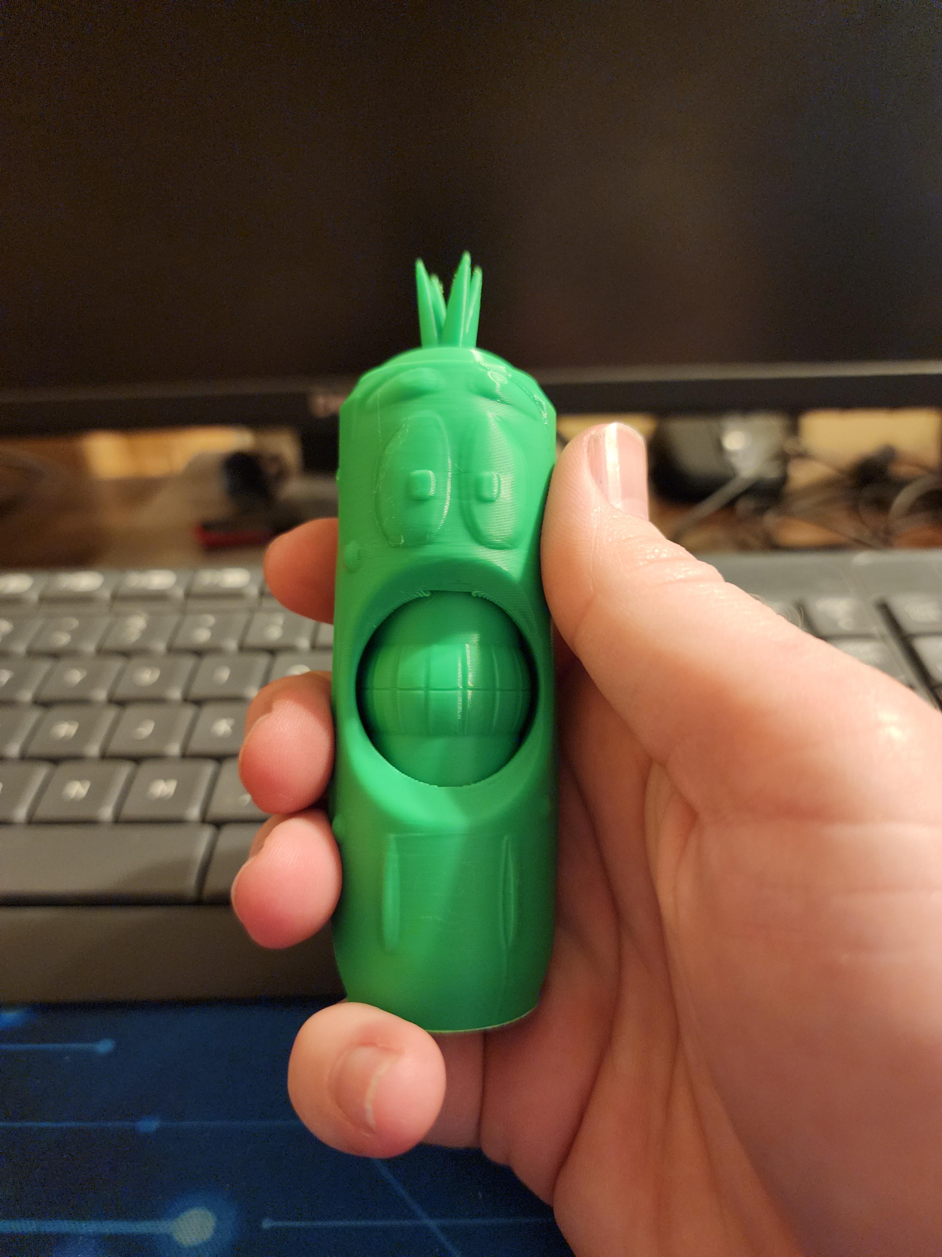 Fidget Face Paul The Pickle 3d model