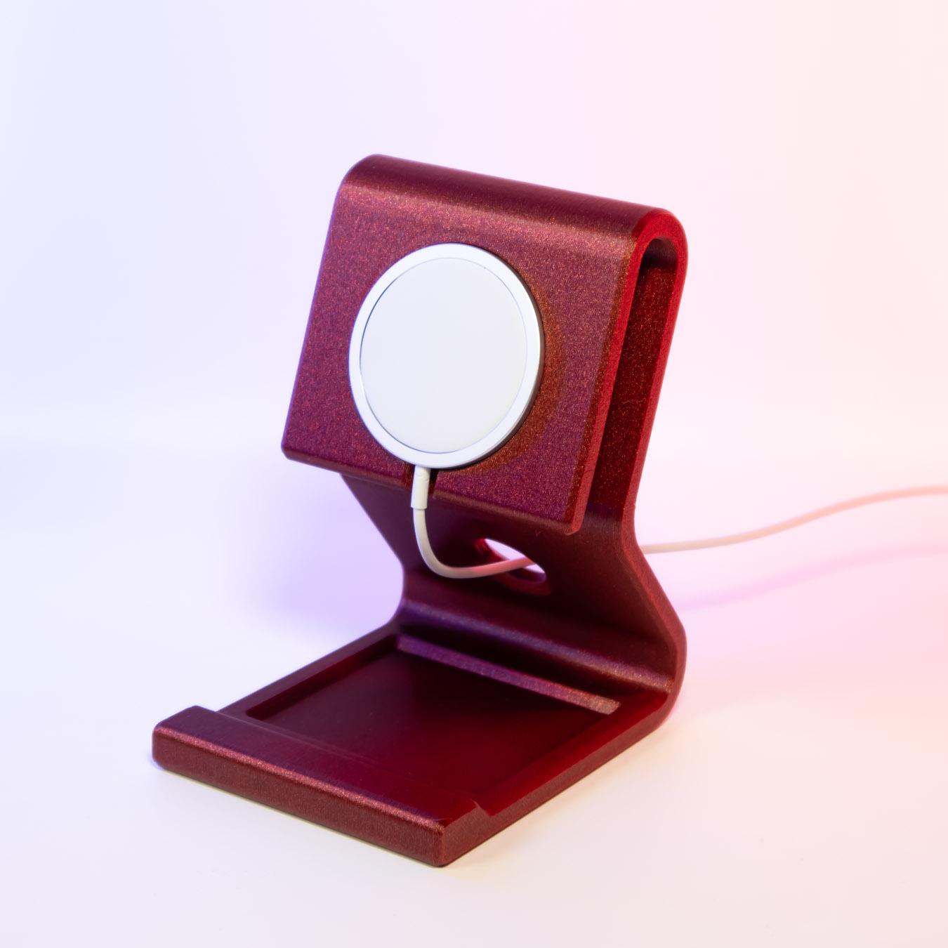 Curved Phone Holder - MagSafe 3d model