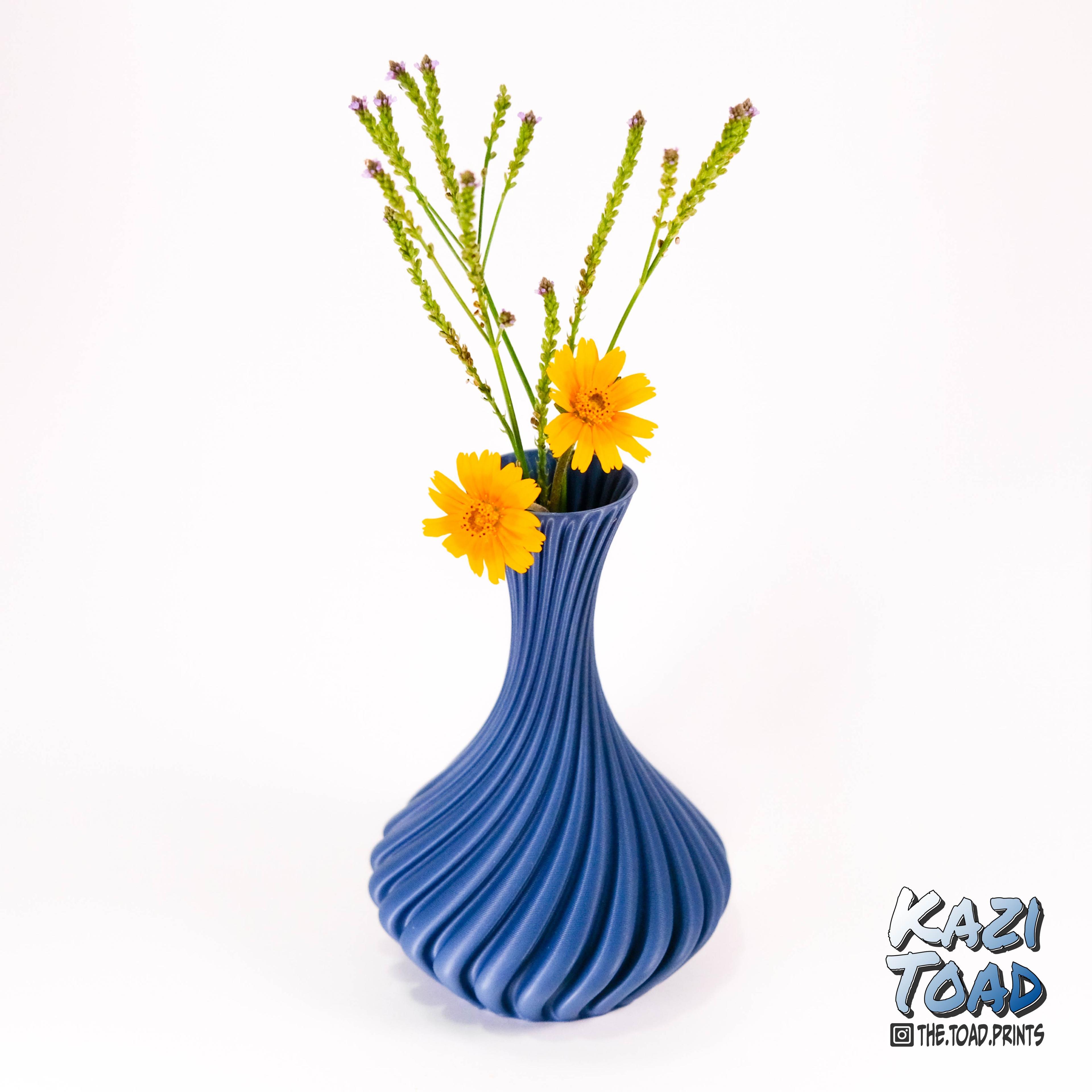 Twist Vase (Vase No. 4) 3d model