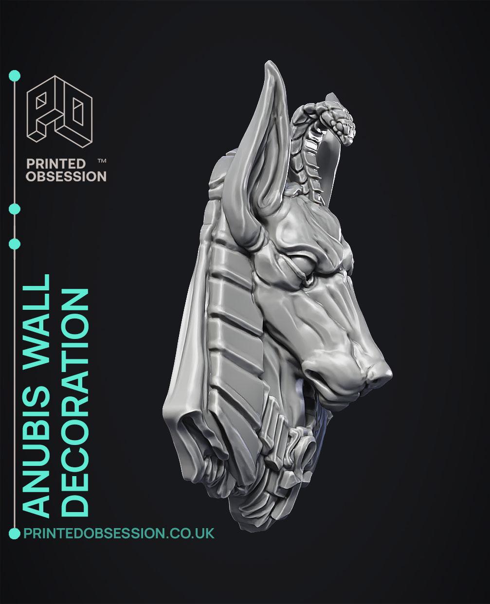 Anubis - Wall Decoration 3d model