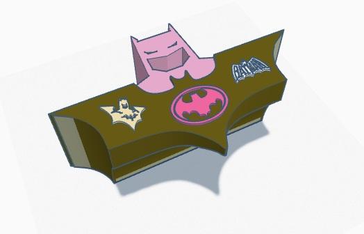 batman shelf.stl 3d model