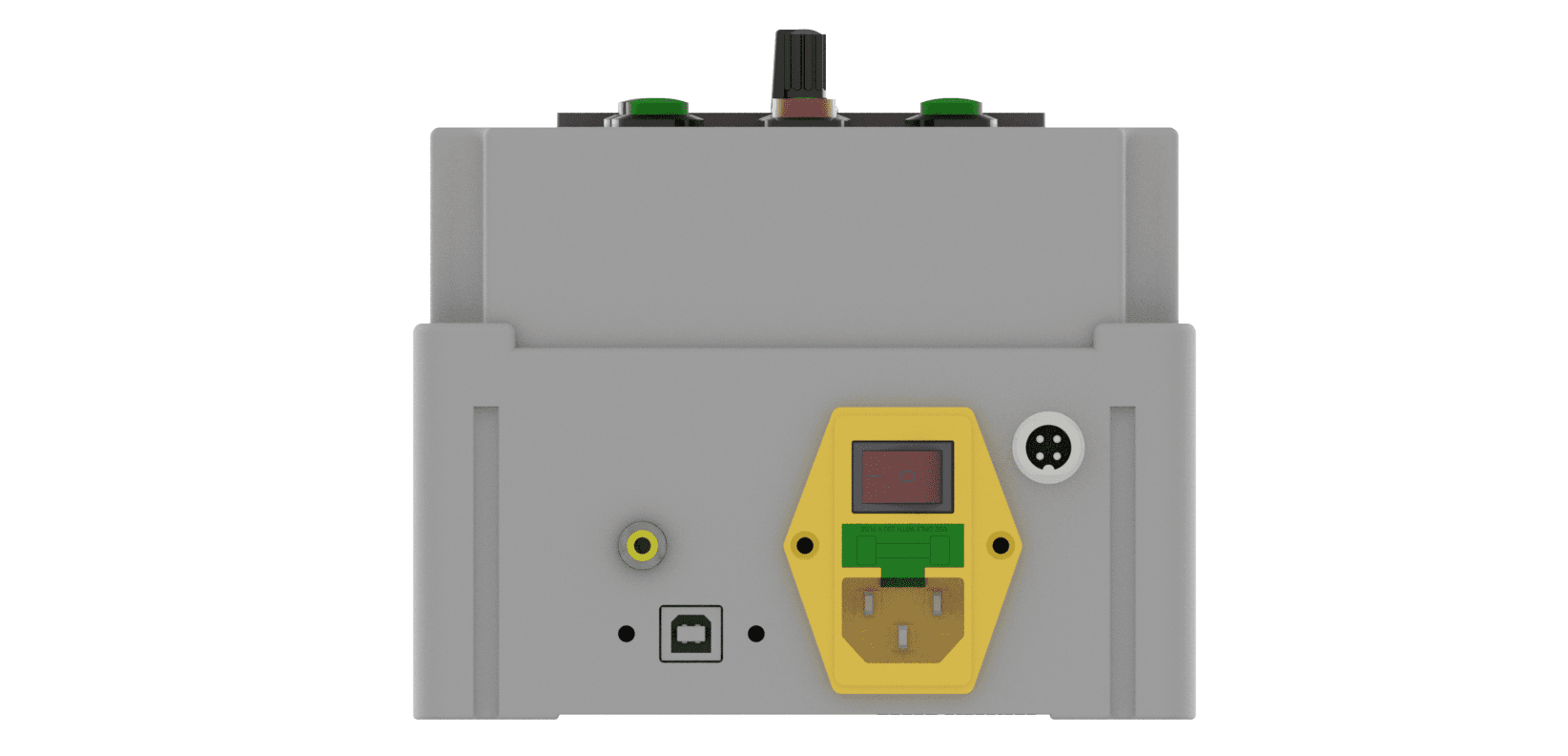 Eletrônica aplicada Caixa Patola Modelo PBL-260_2 ABSBG 3d model