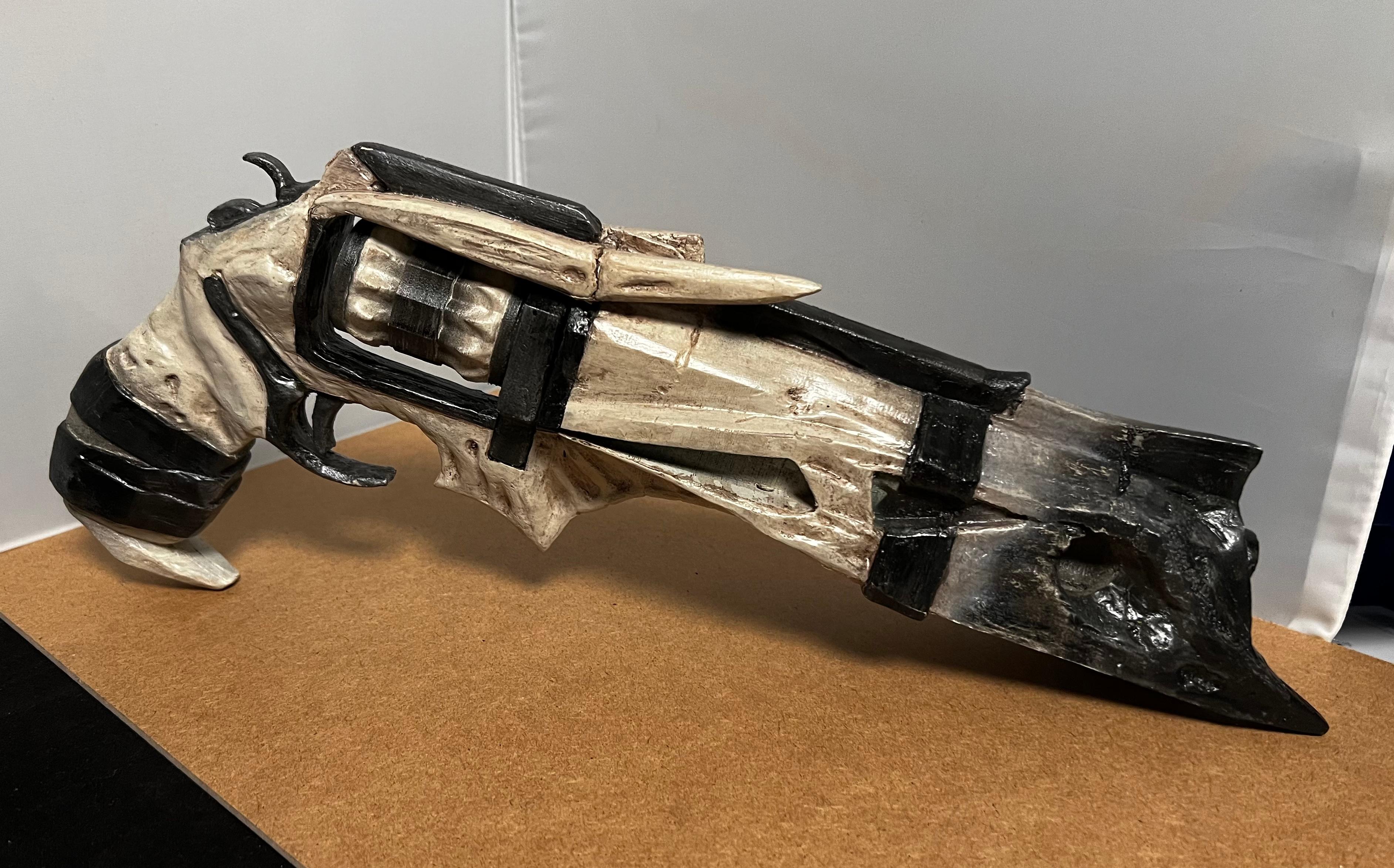 Thorn Wishes of Sorrow Handgun Destiny 2 prop scan 3d model