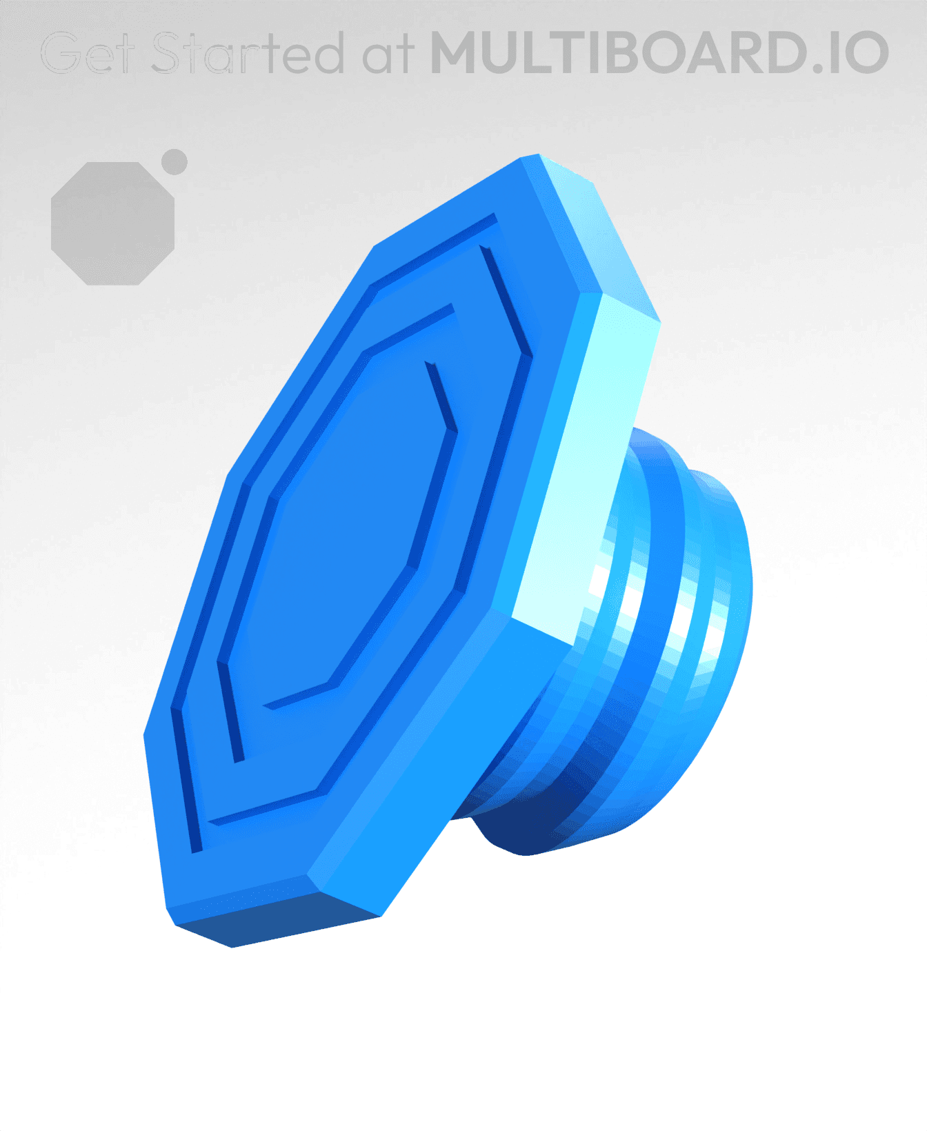 Screw-In Cap 3d model