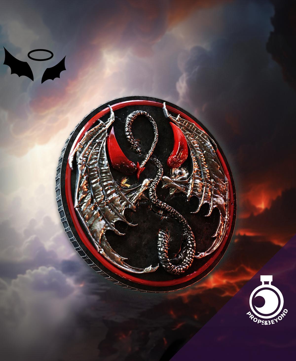 Duality Coin 3d model