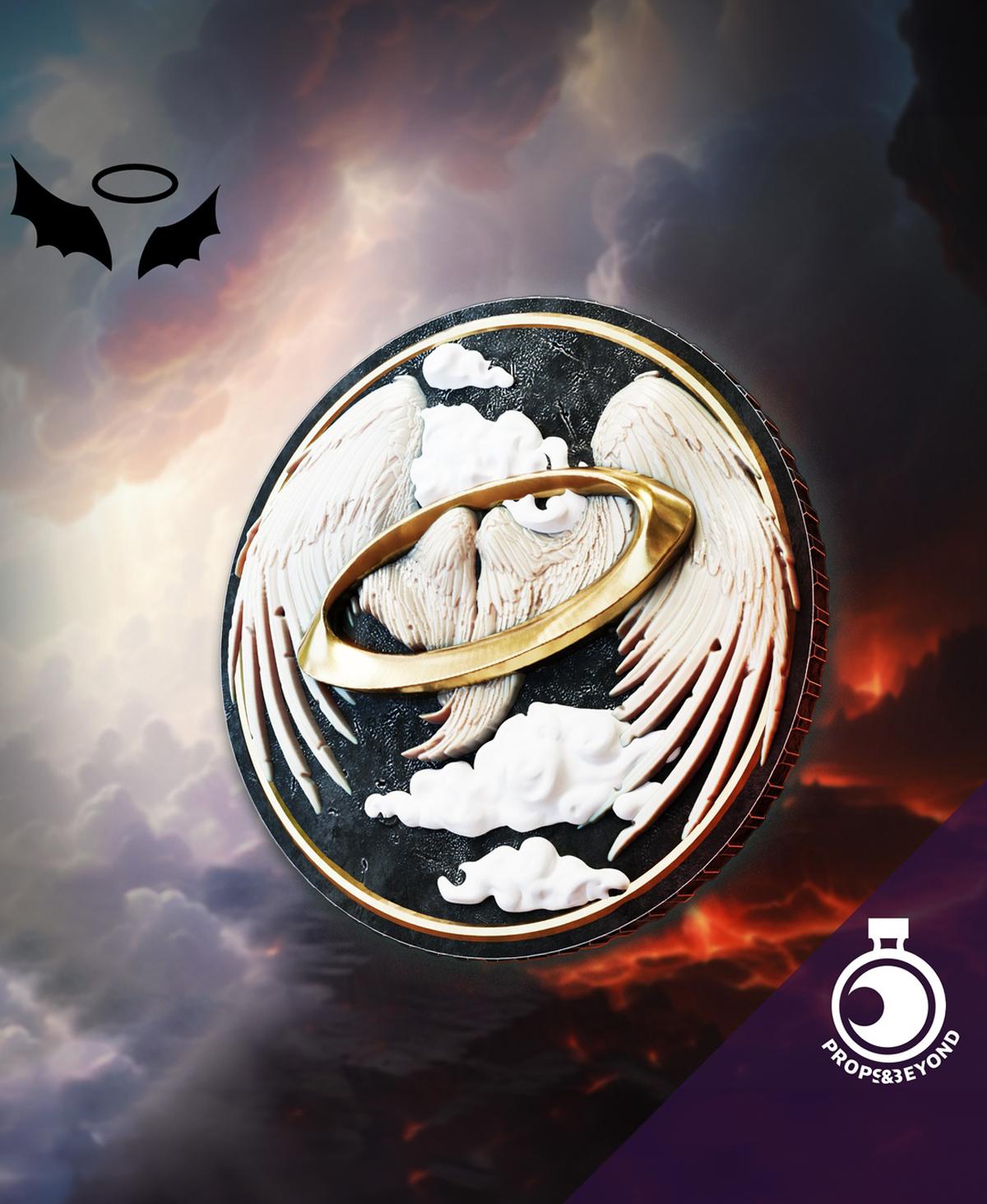 Duality Coin 3d model