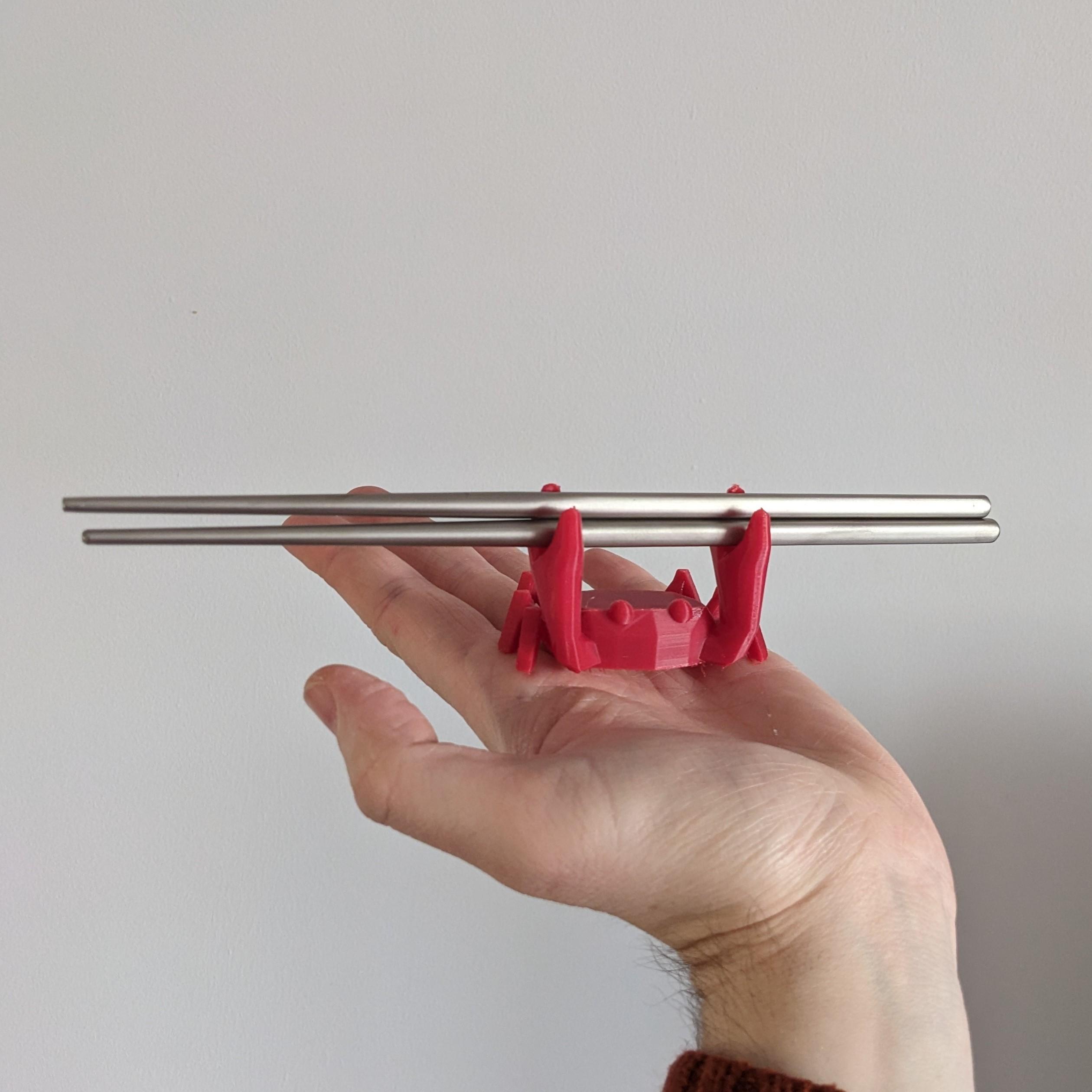 Crab Chopstick Holder 3d model