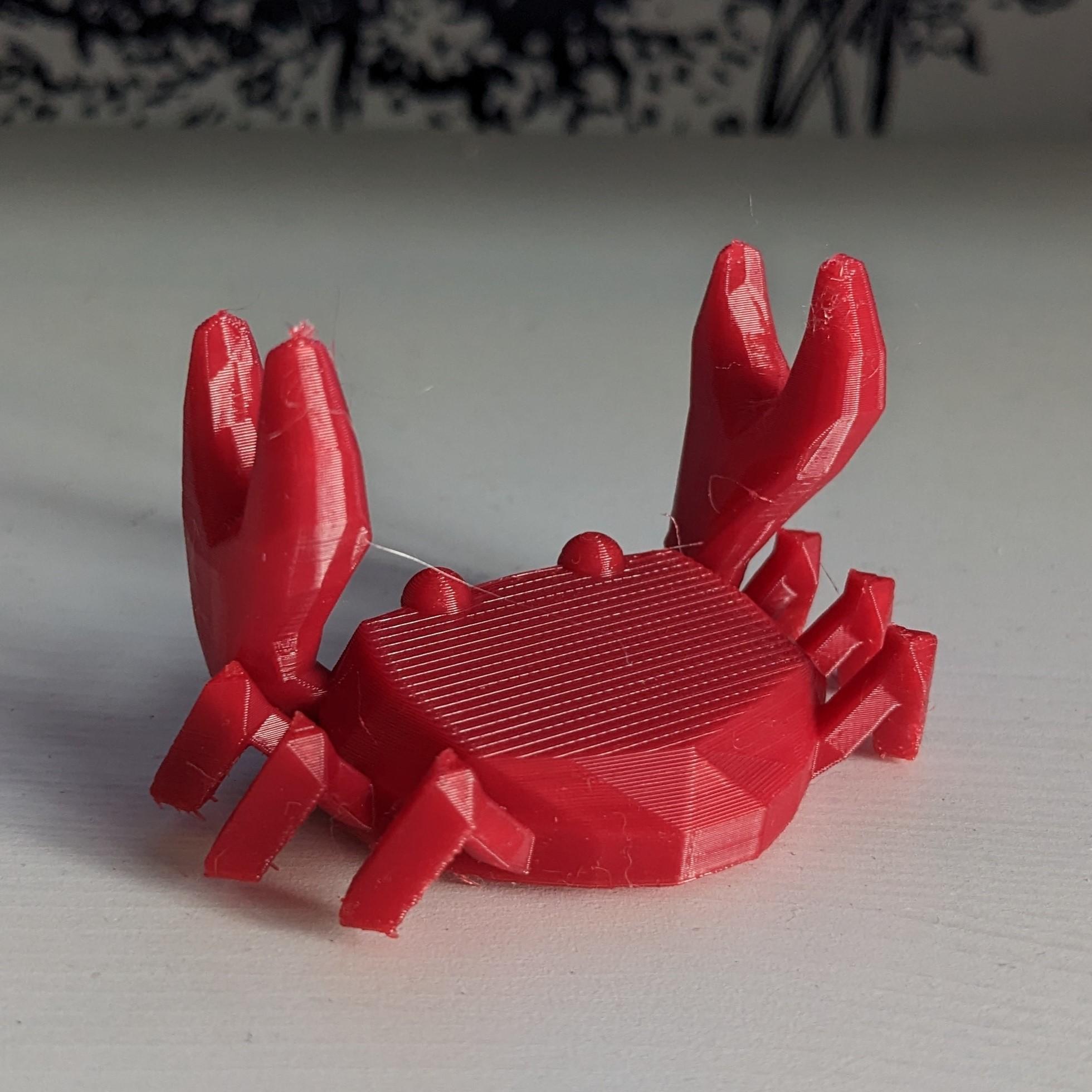 Crab Chopstick Holder 3d model