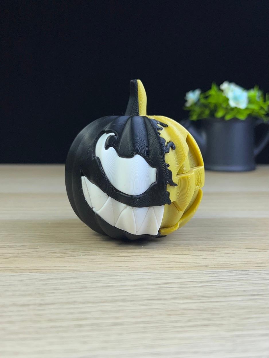 venomized pumpkin  3d model