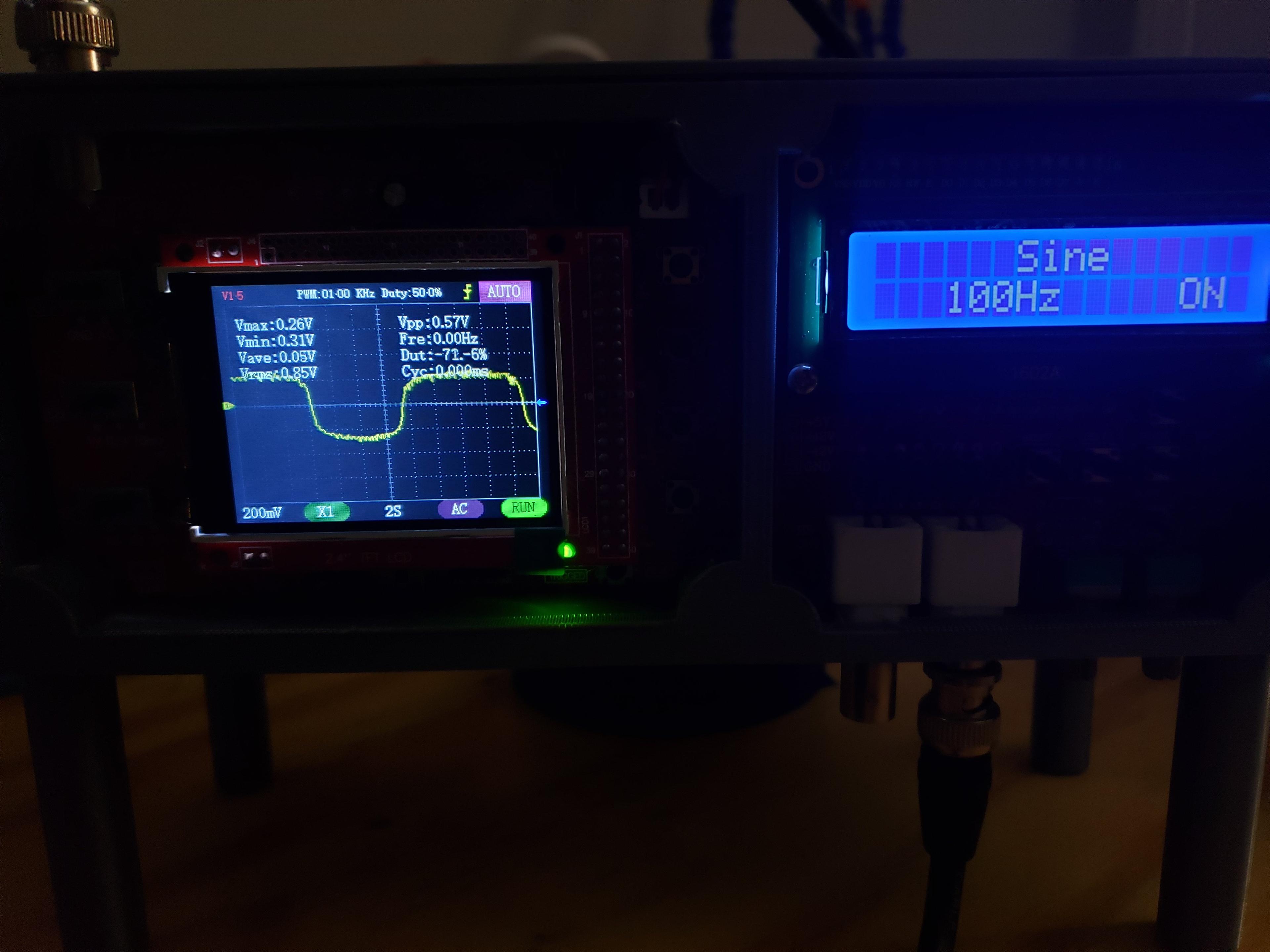 DIY Oscilliscope and Signal Generator Case 3d model