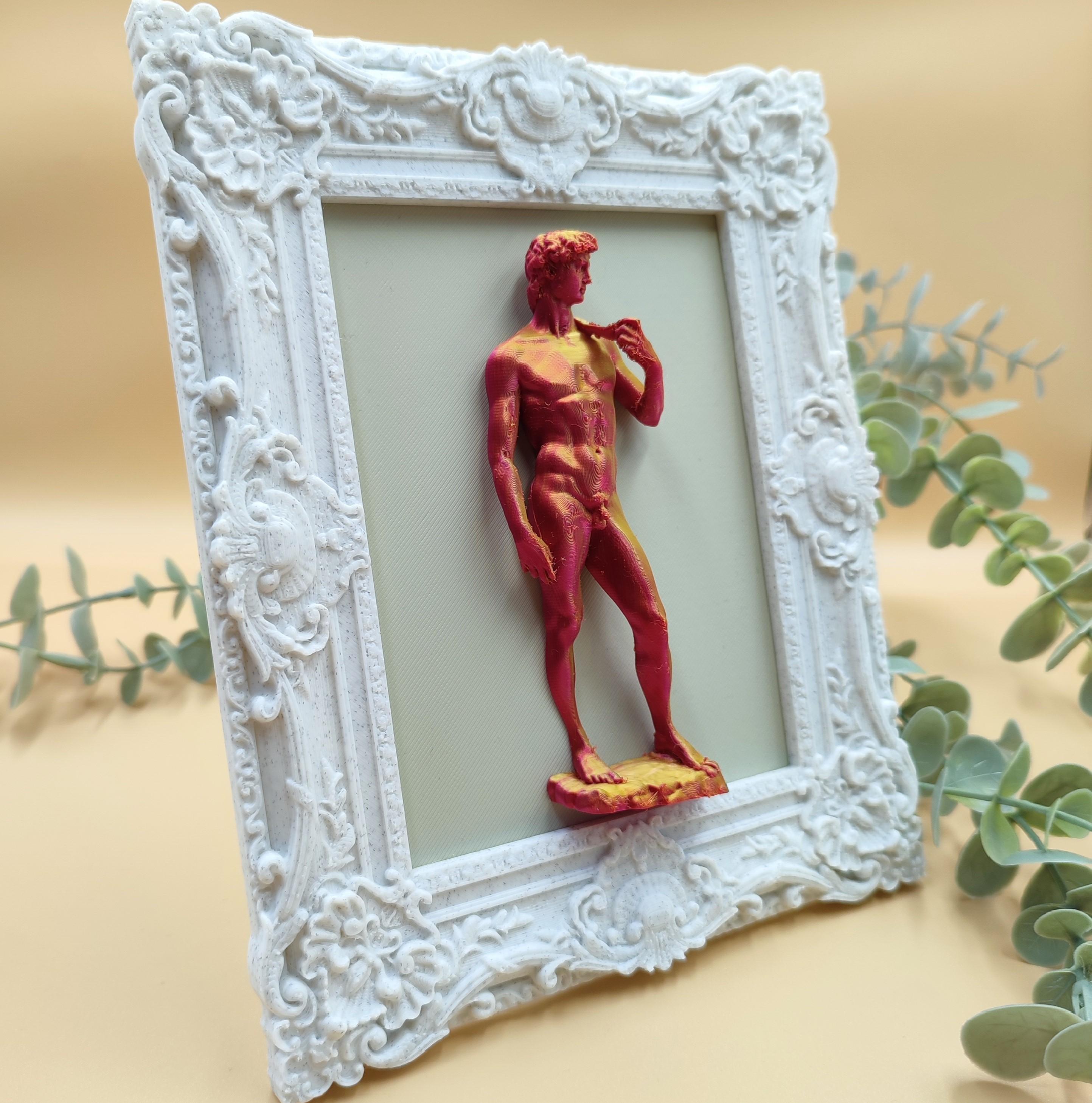 David Michelangelo Frame 1 3d model