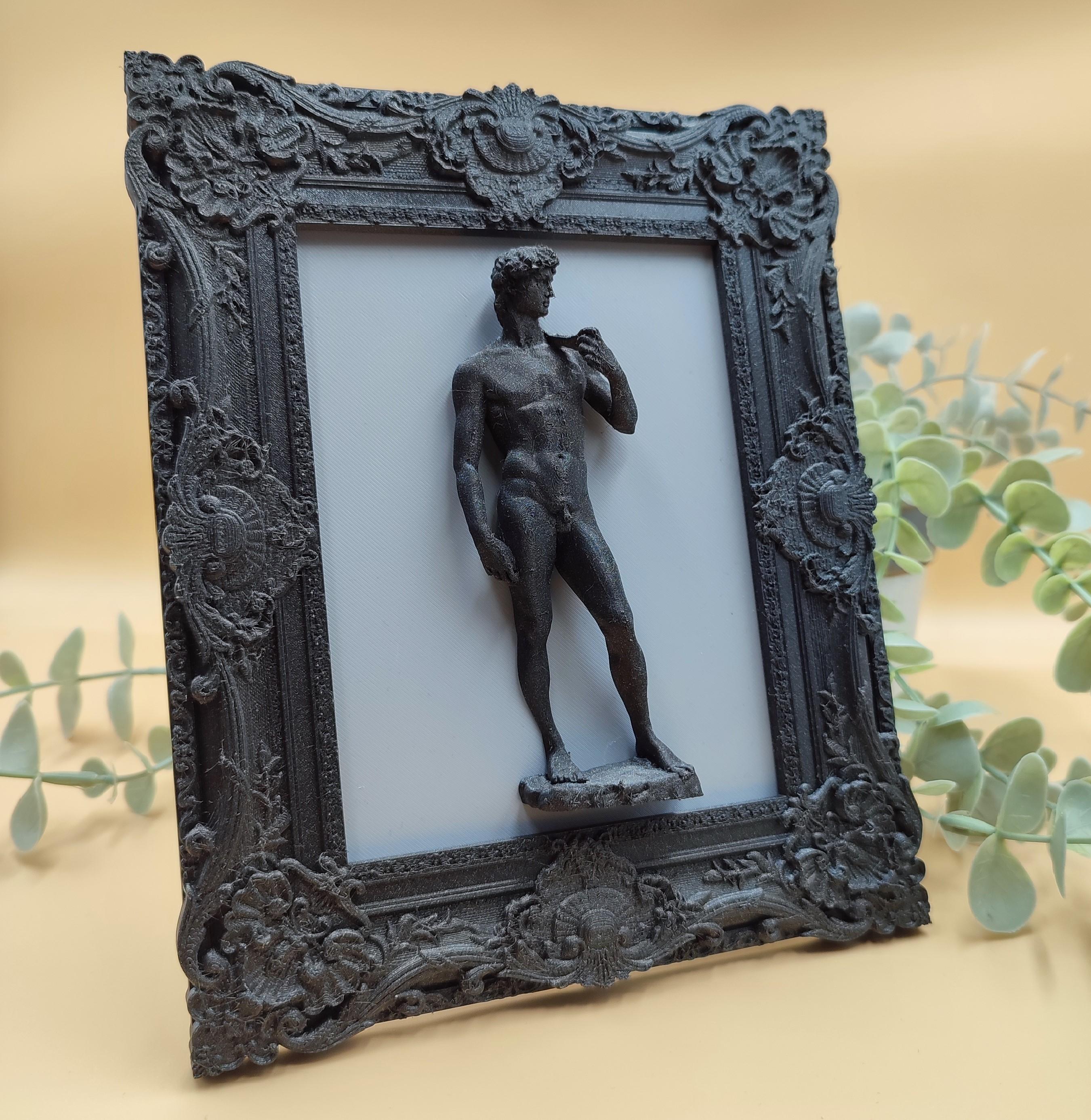 David Michelangelo Frame 1 3d model