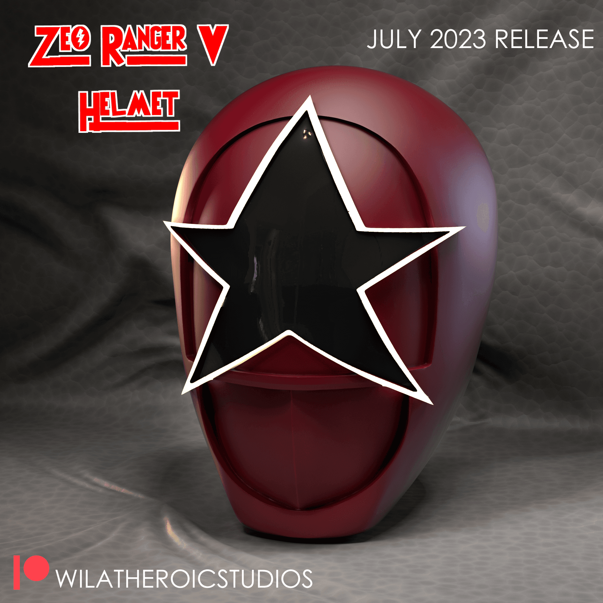 Zeo Ranger V Helmet [Custom Design] 3d model