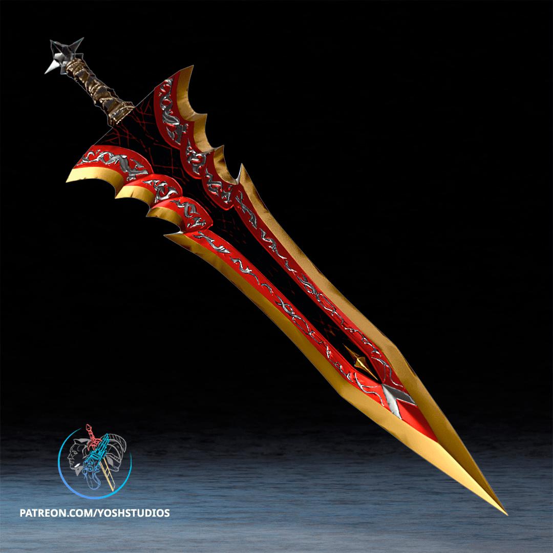 Igris Video Sword  3d model