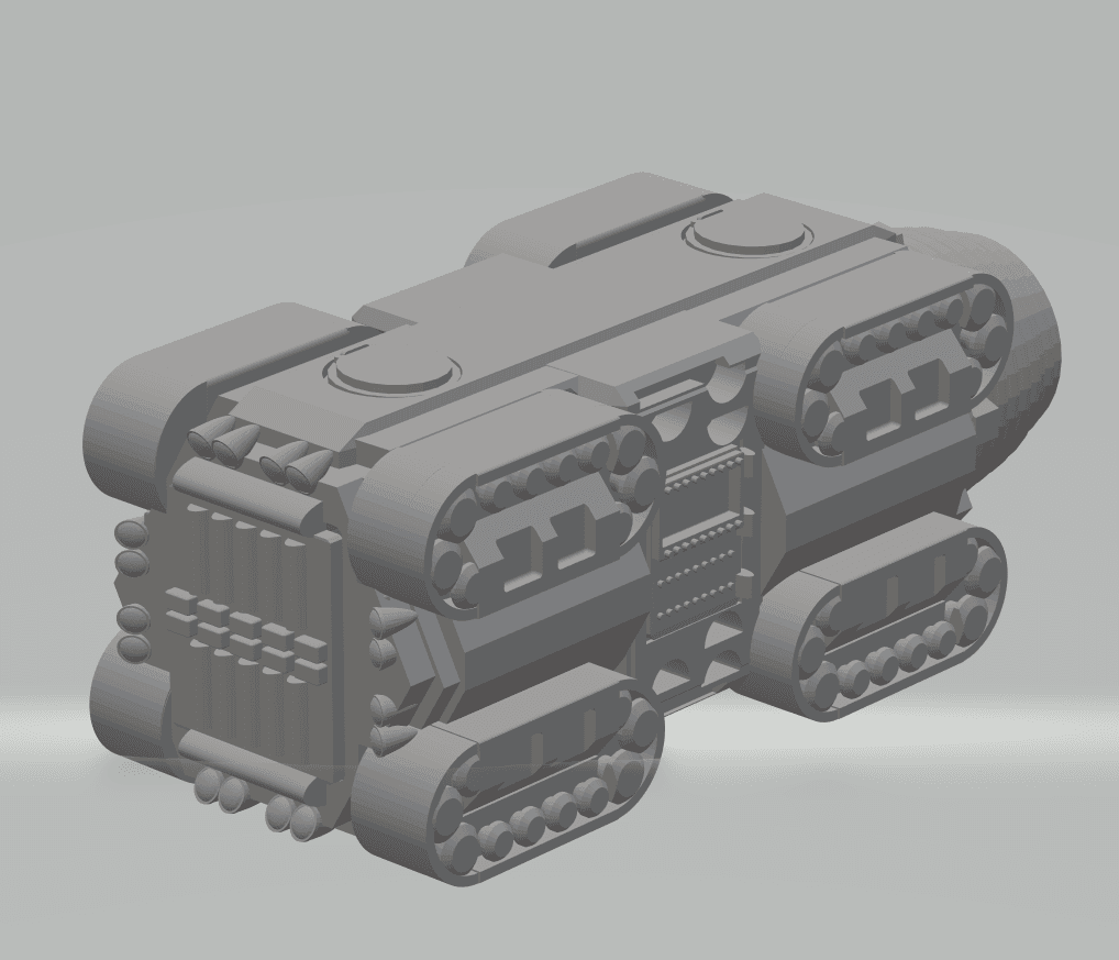 FHW: Tunnel Rats Tunneling Machine Kit 3d model