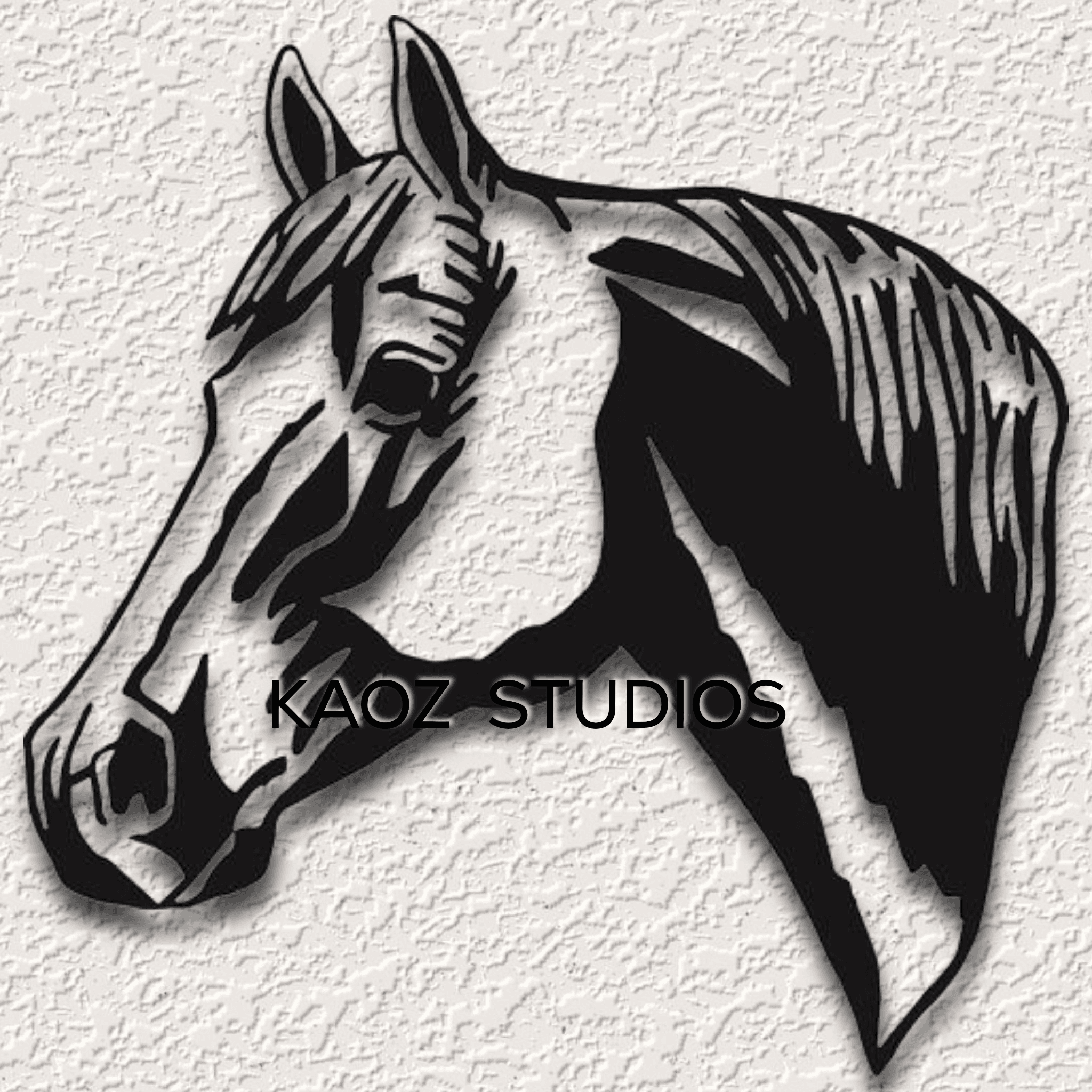 horse wall art farmhouse wall decor country decoration ranch mare 3d model