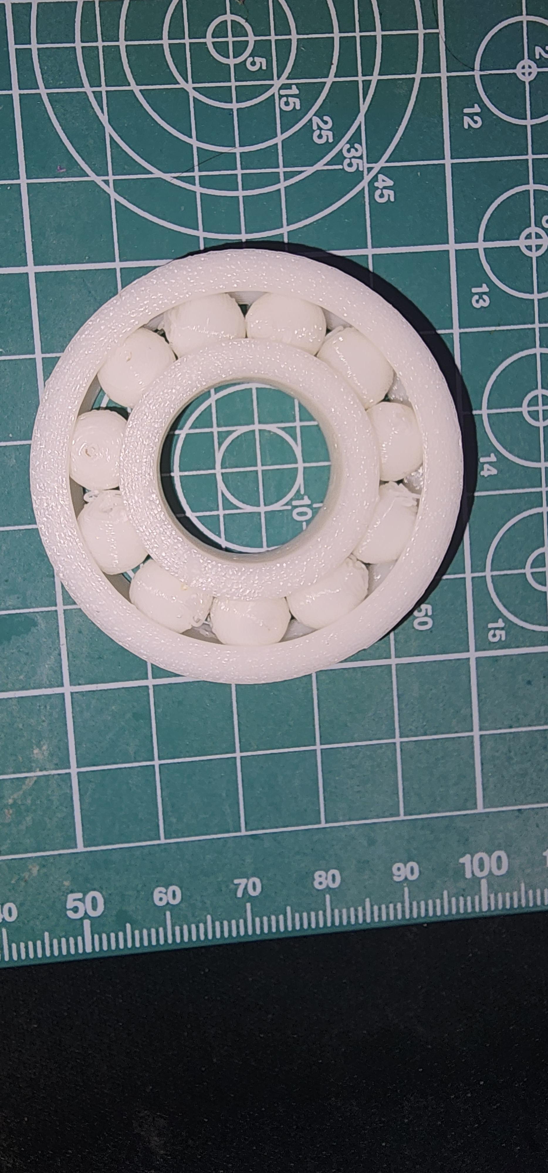 Ball Bearing Fidget Toy - Easy Print in Place Model 3d model