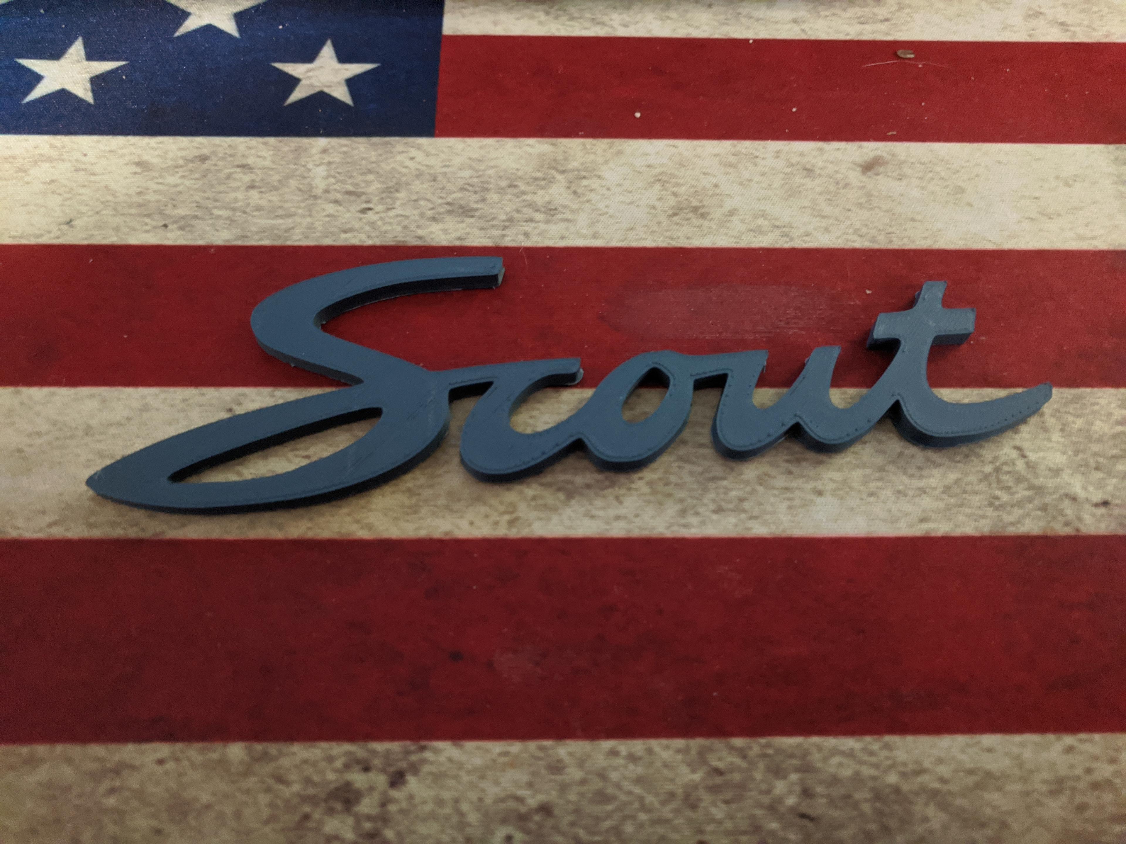 IH Sout 800 Script emblem 3d model