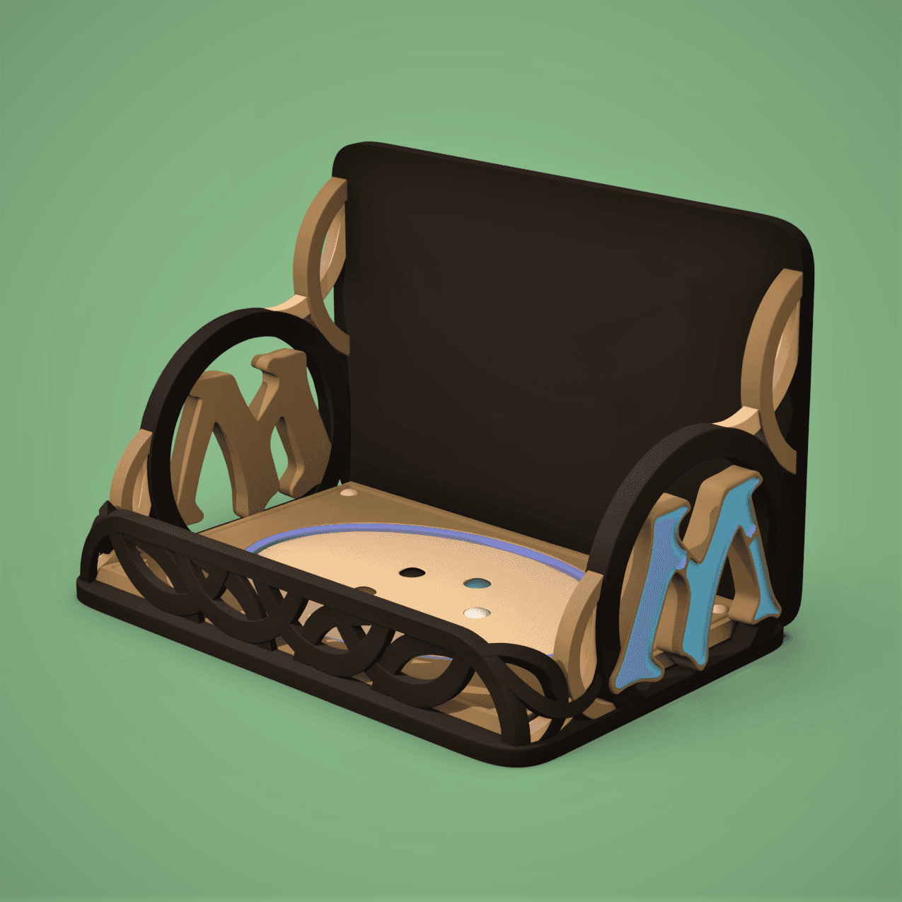 Coaster Holder- (Magic The Gathering) 3d model