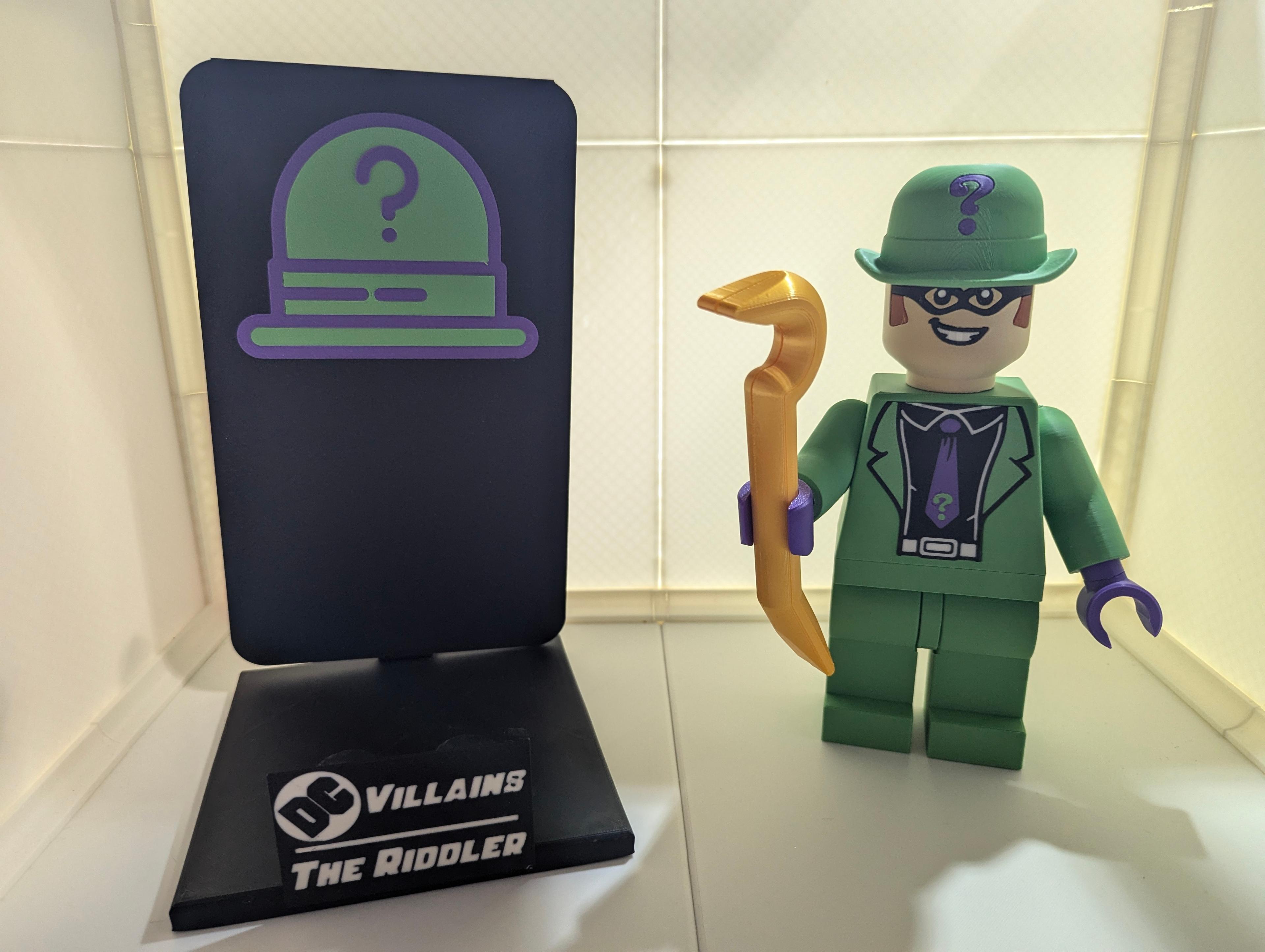 Riddler Backer Plates 3d model