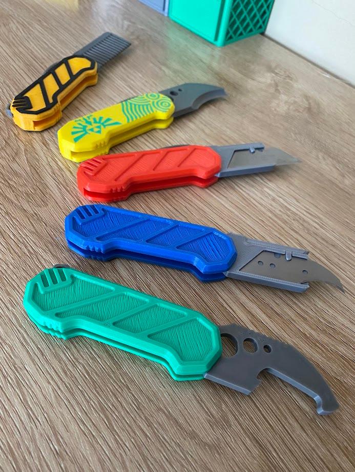 FOLDX - Foldable Multi-Tool - Single tool holder 3d model