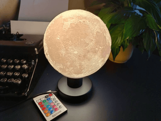 Desk Moon Lamp 3d model