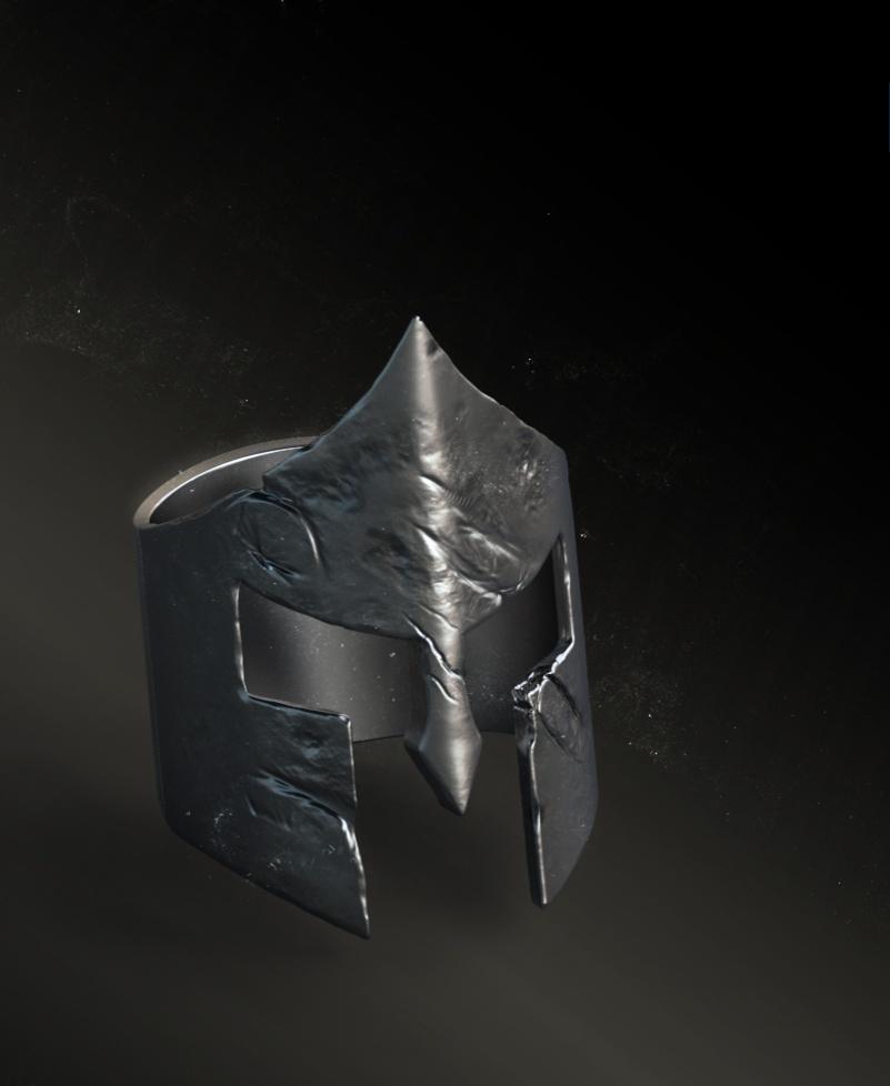 Spartan ring 3d model