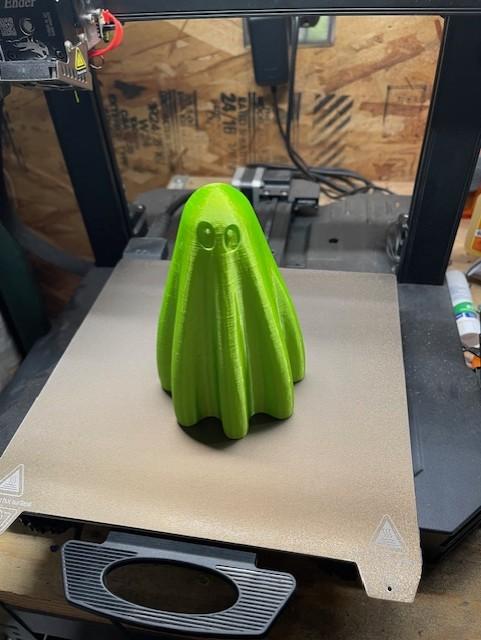 Nesting ghosts - single and multi colour print - I printed these all at the same time. I load all the files and then did a center all. Printed great. Thank you for the work you do.  - 3d model