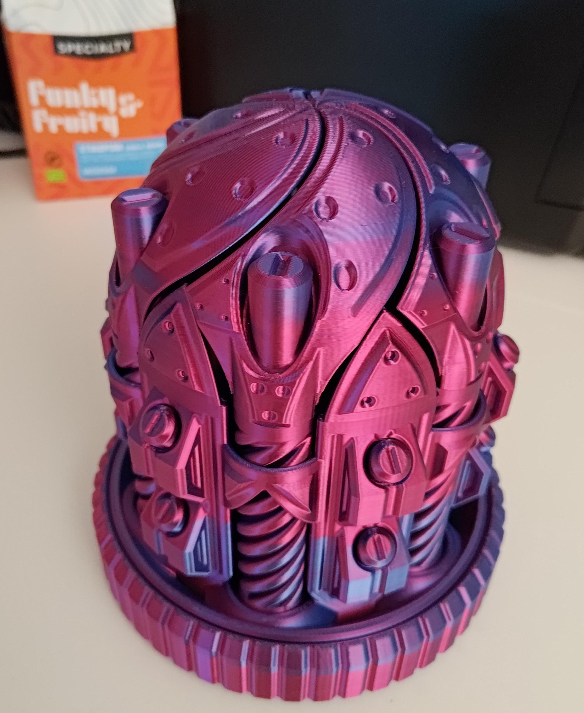 Print In Place Cyberpunk Capsules  3d model