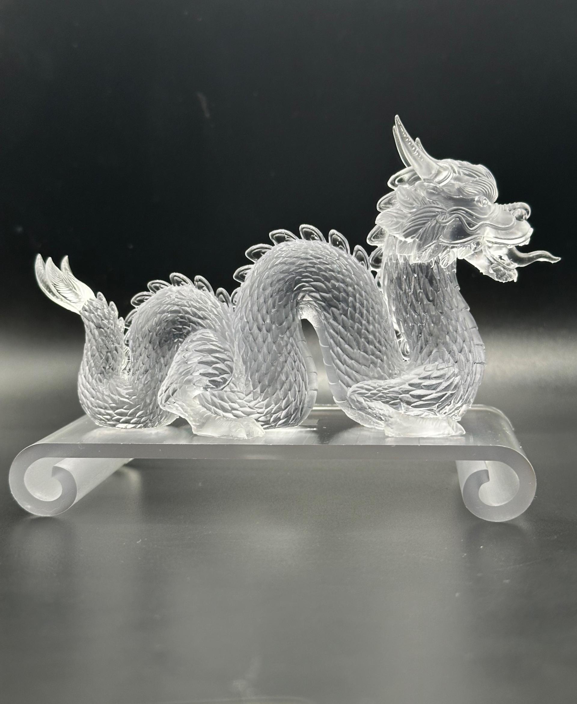 Chinese Dragon -Platform Statue 3d model