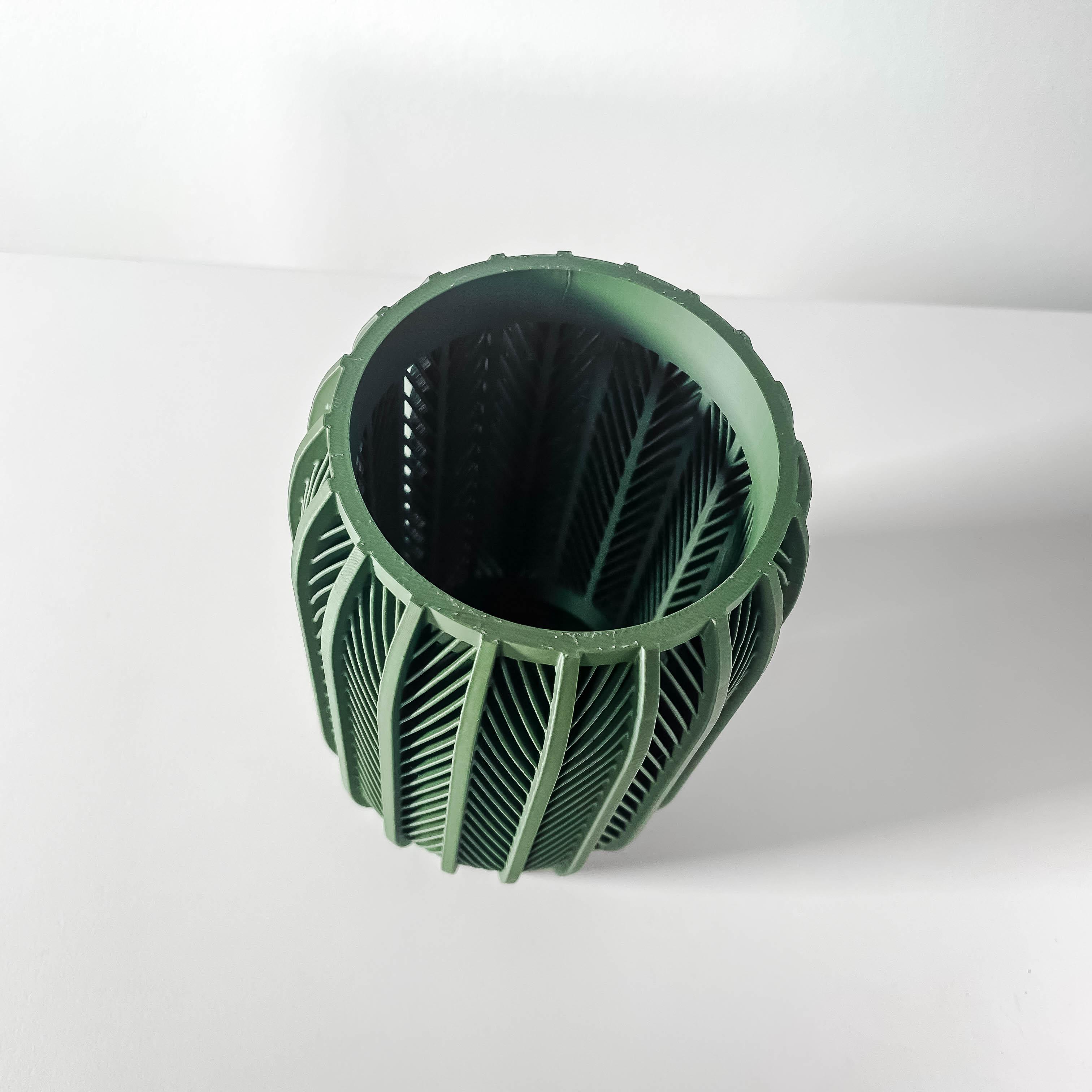 The Inso Vase, Modern and Unique Home Decor for Dried and Preserved Flower Arrangement  | STL Fil 3d model